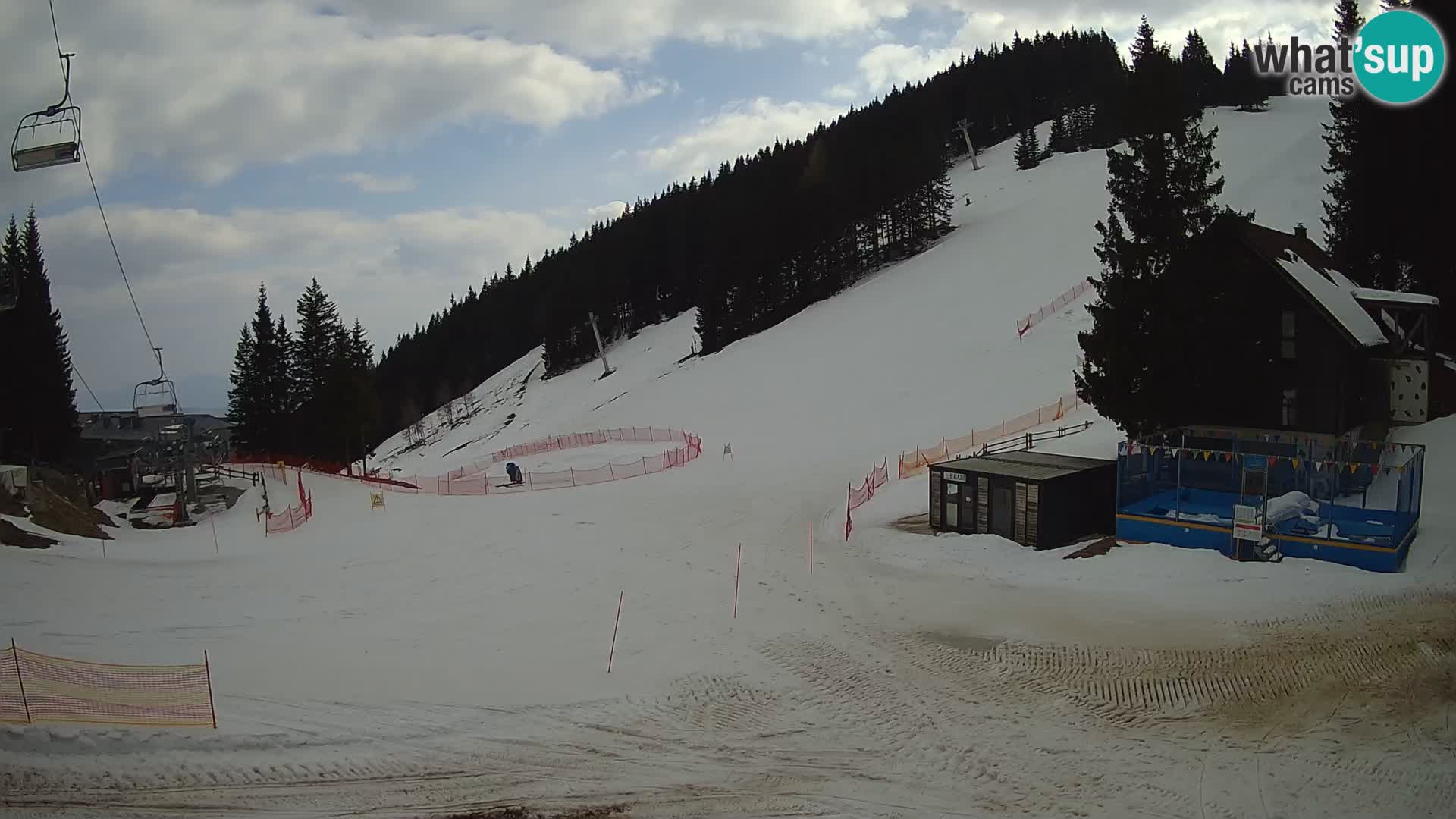 GOLTE stazione sciistica webcam – vista Medvedjak – Slovenia