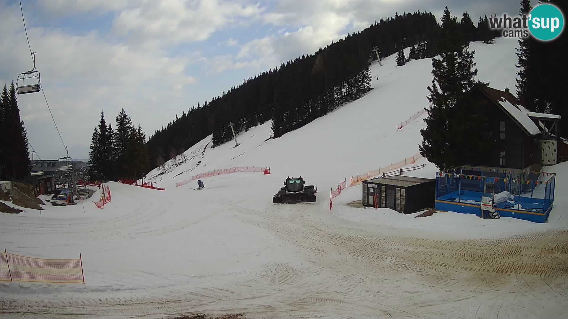 GOLTE stazione sciistica webcam – vista Medvedjak – Slovenia