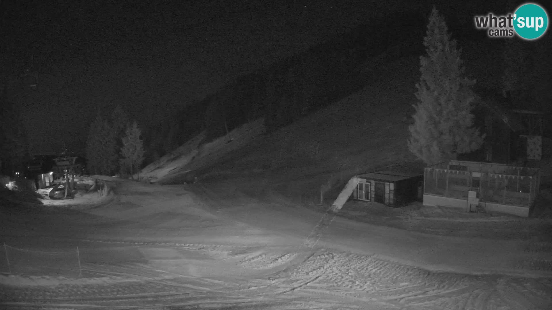 GOLTE Ski resort live webcam – view to Medvedjak – Slovenia