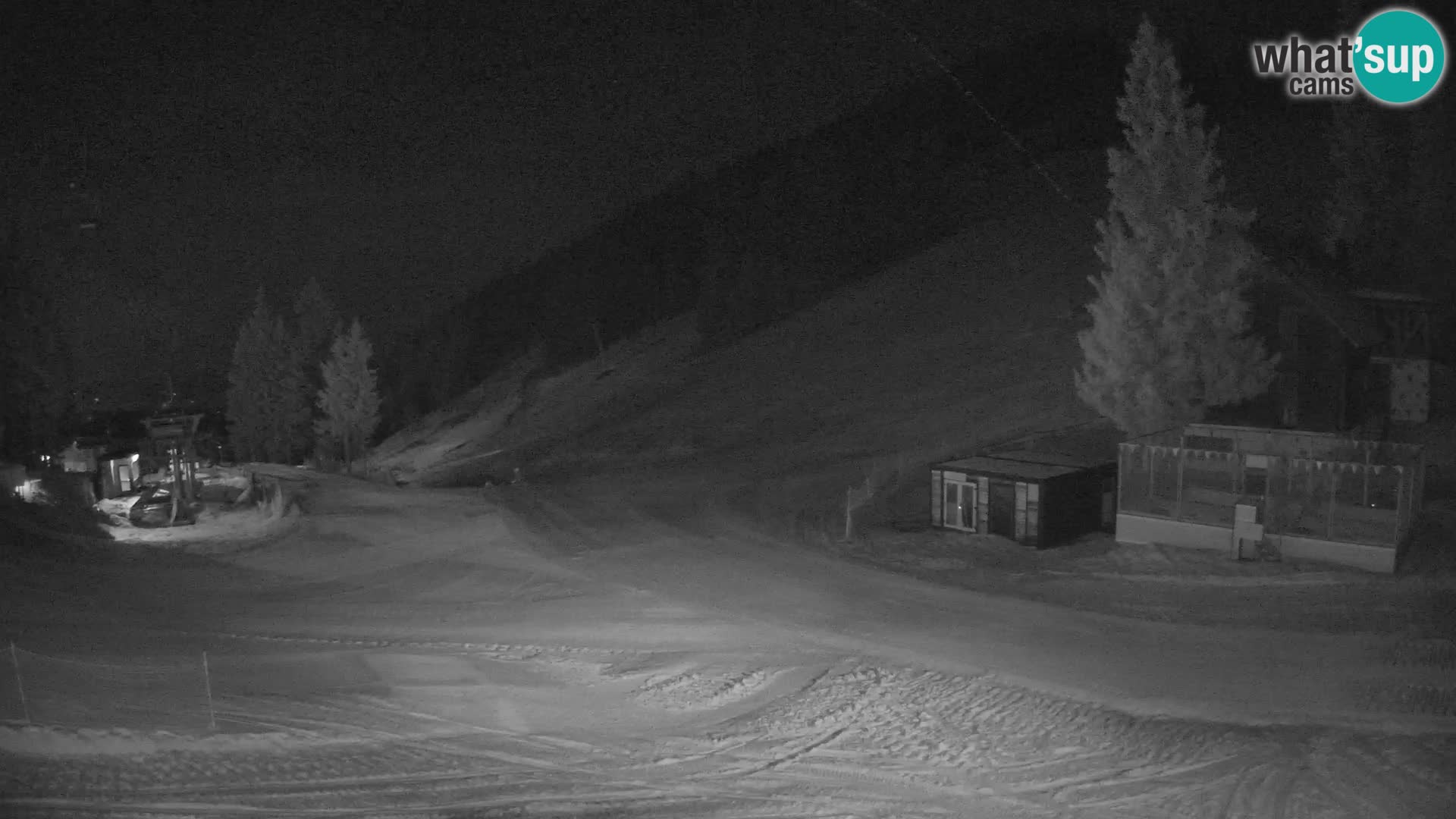 GOLTE skijalište web kamera – pogled na Medvedjak – Slovenija