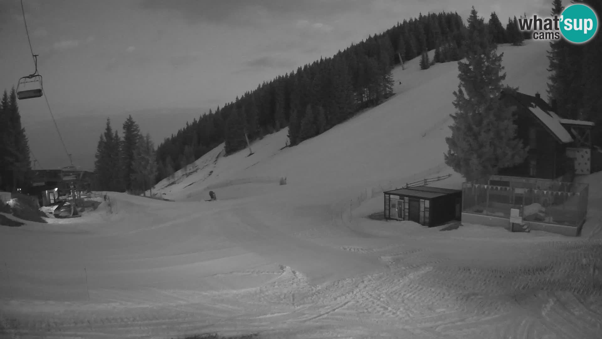 GOLTE skijalište web kamera – pogled na Medvedjak – Slovenija