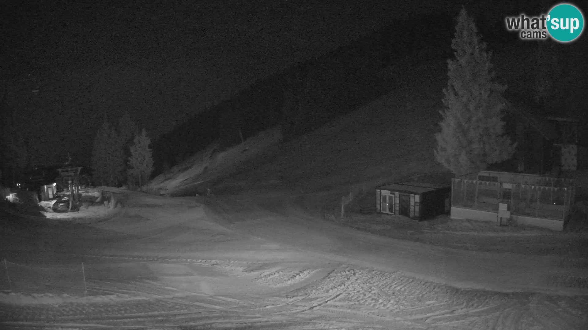 Cámara web en vivo de la estación de esquí GOLTE – vista a Medvedjak – Eslovenia