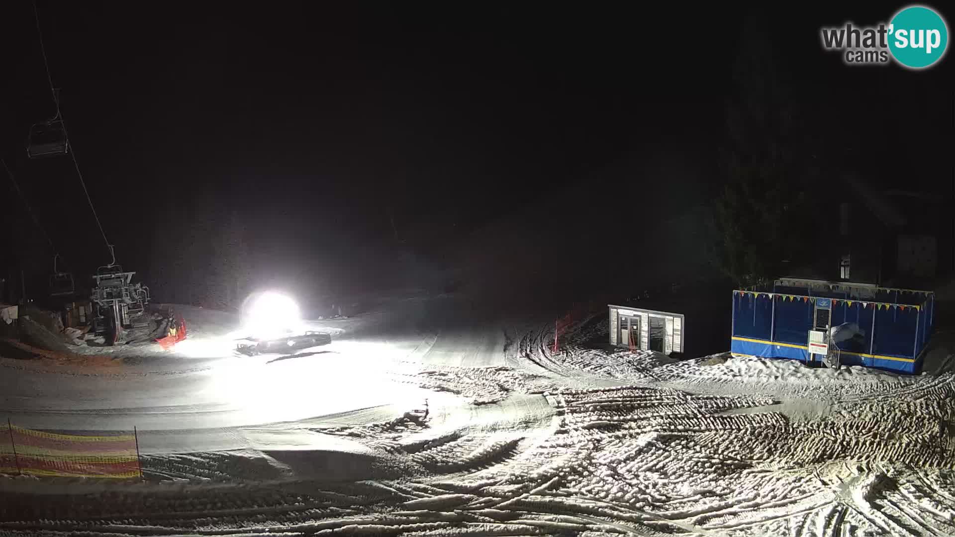 GOLTE stazione sciistica webcam – vista Medvedjak – Slovenia