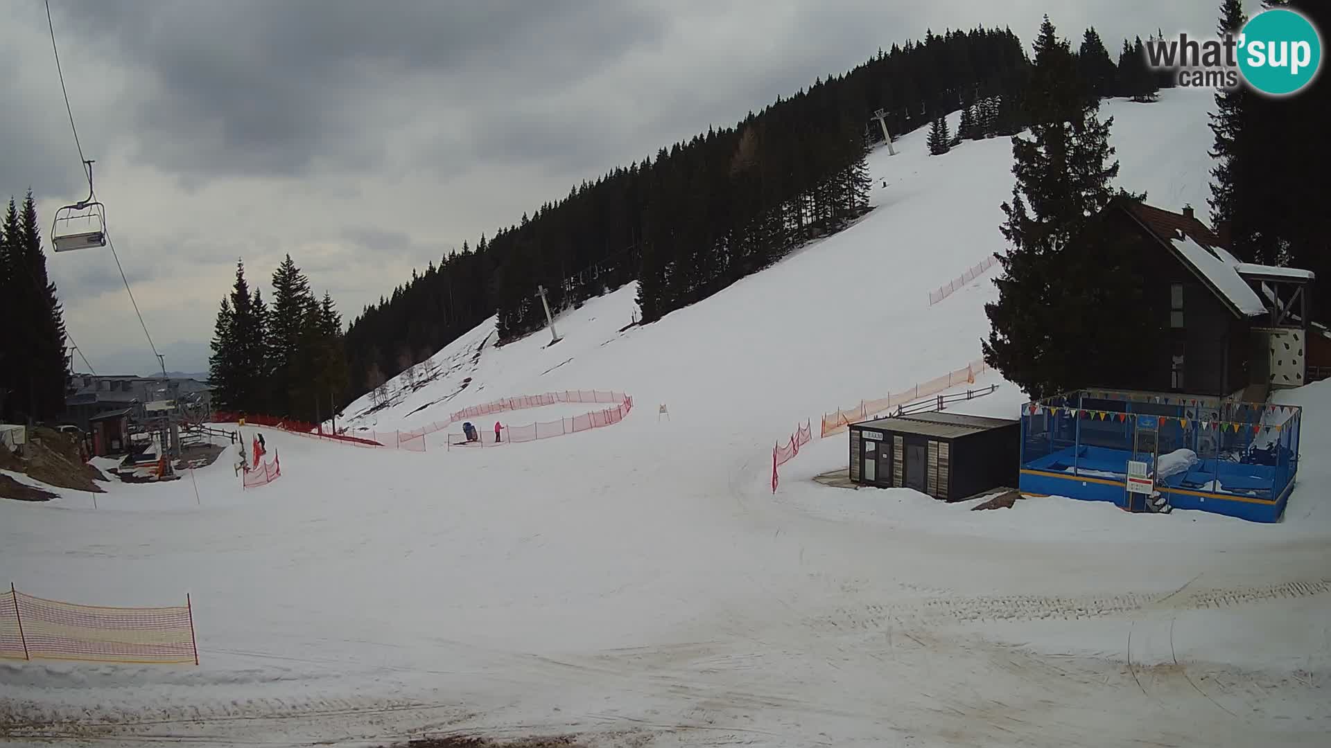 GOLTE stazione sciistica webcam – vista Medvedjak – Slovenia