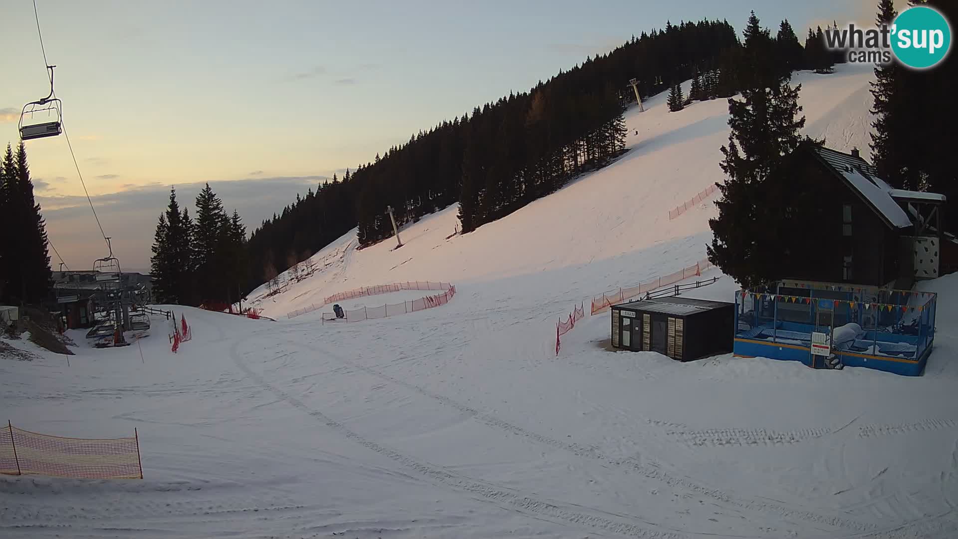 GOLTE stazione sciistica webcam – vista Medvedjak – Slovenia