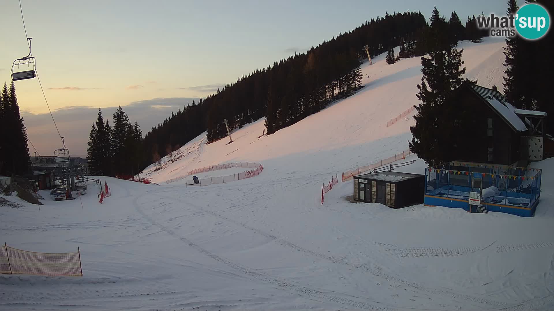 GOLTE stazione sciistica webcam – vista Medvedjak – Slovenia