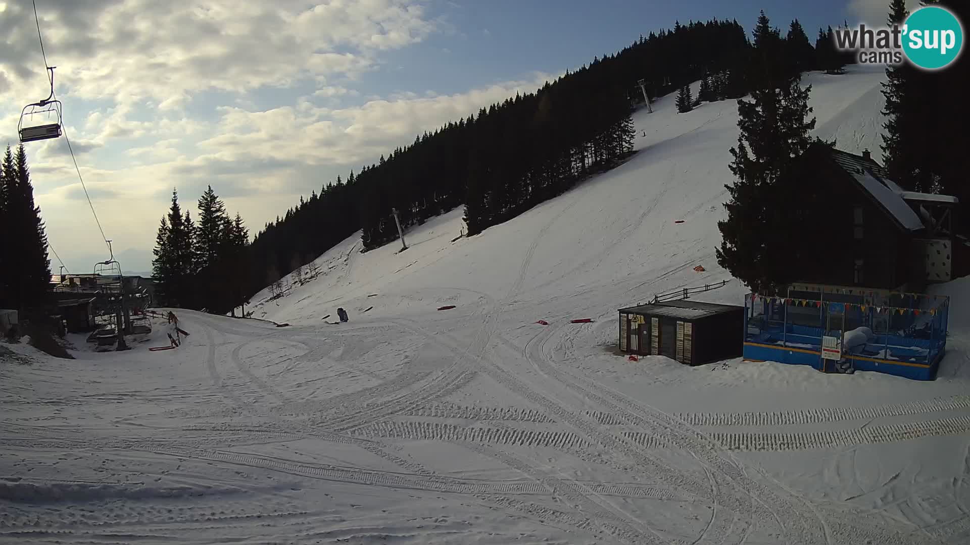 GOLTE stazione sciistica webcam – vista Medvedjak – Slovenia