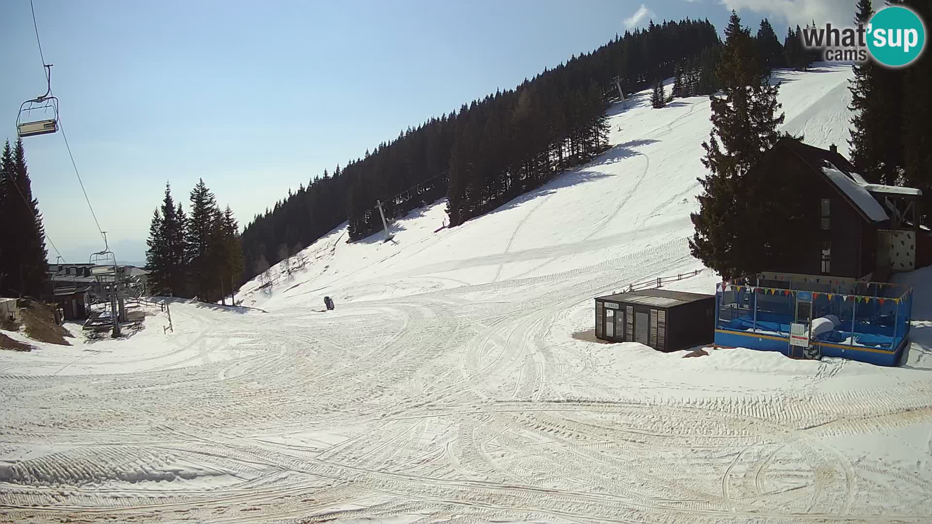 GOLTE Skigebiet webcam – Schöne Aussicht auf Medvedjak – Slowenien