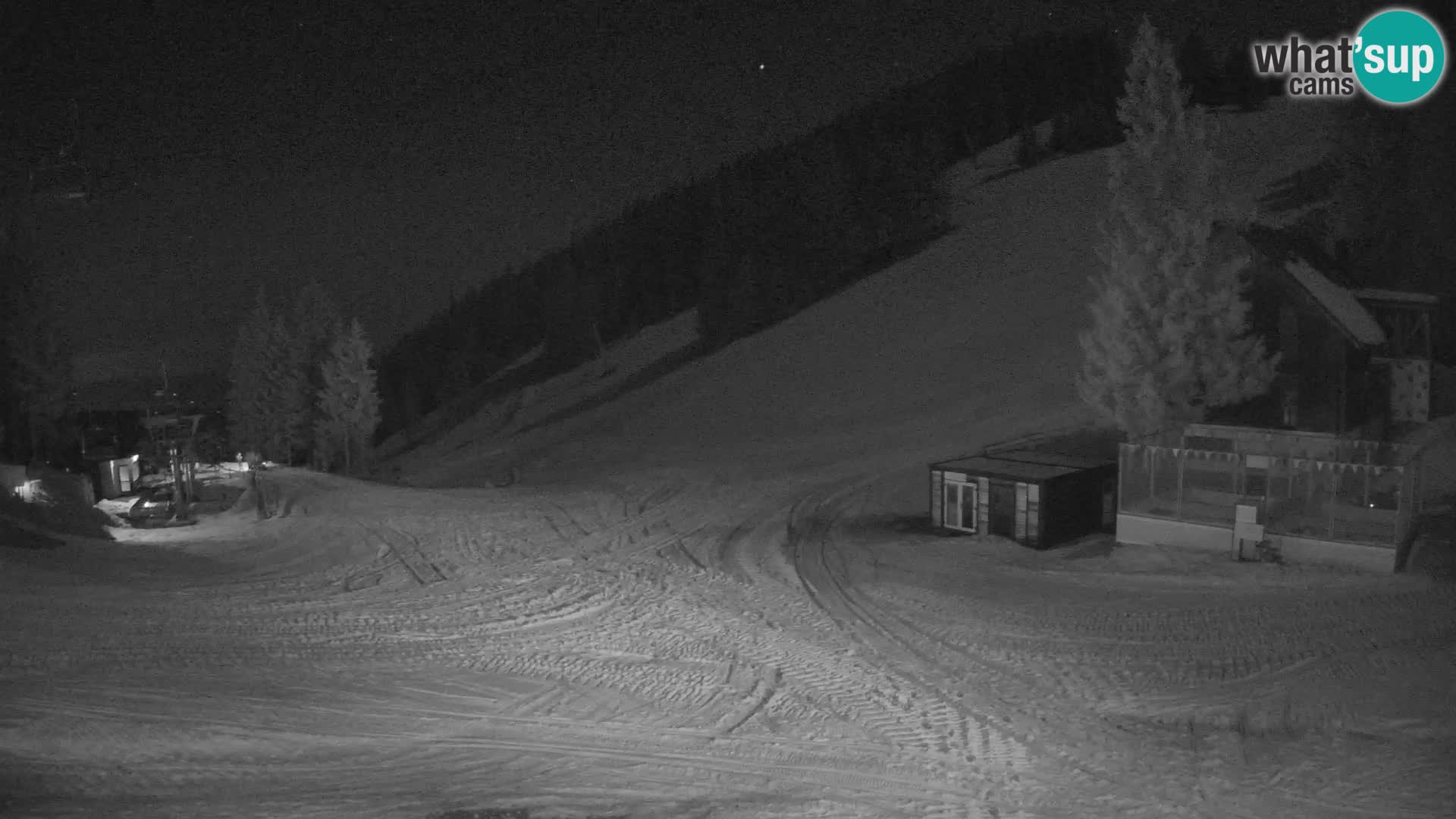 GOLTE Ski resort live webcam – view to Medvedjak – Slovenia