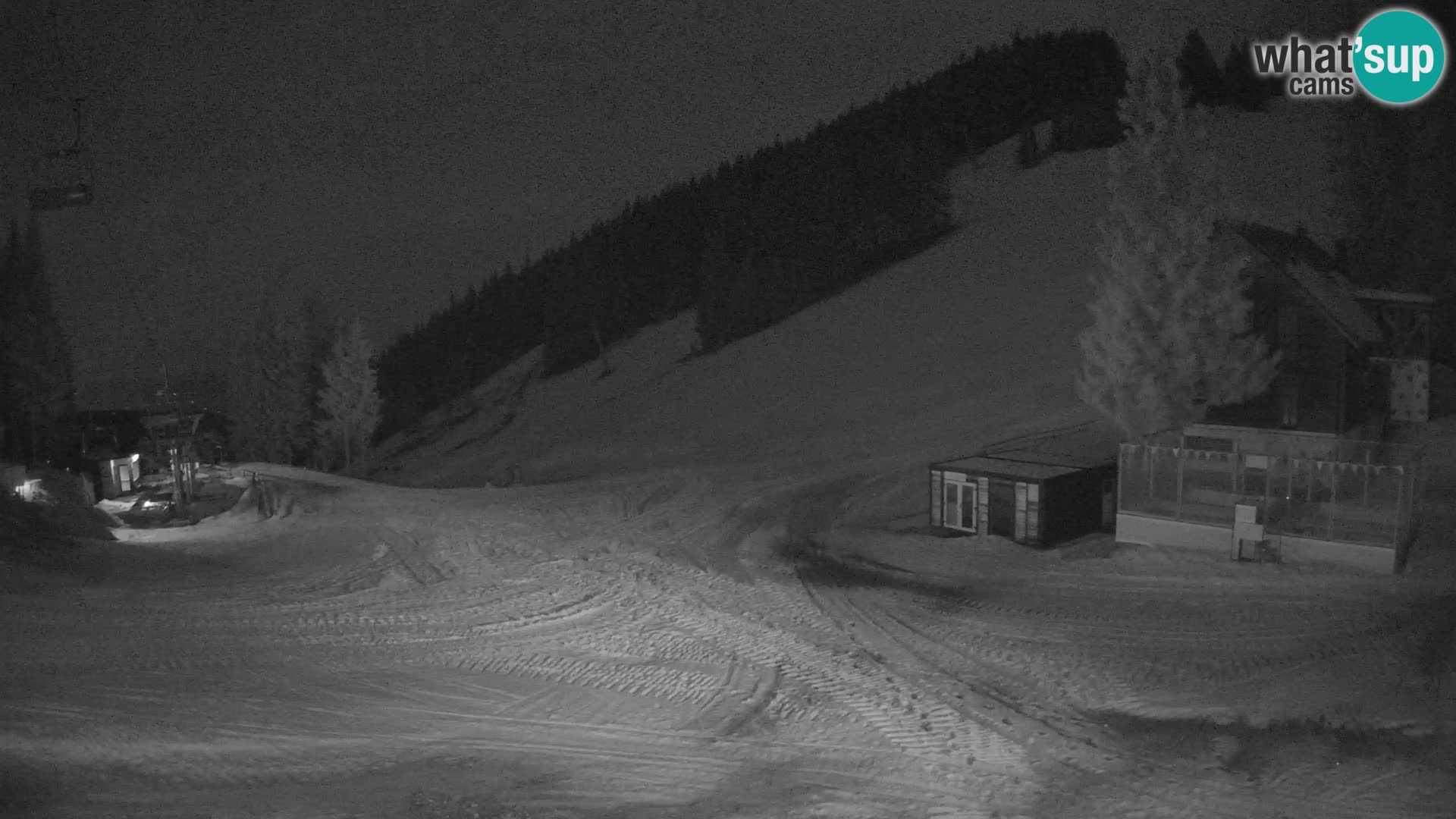 GOLTE Ski resort live webcam – view to Medvedjak – Slovenia