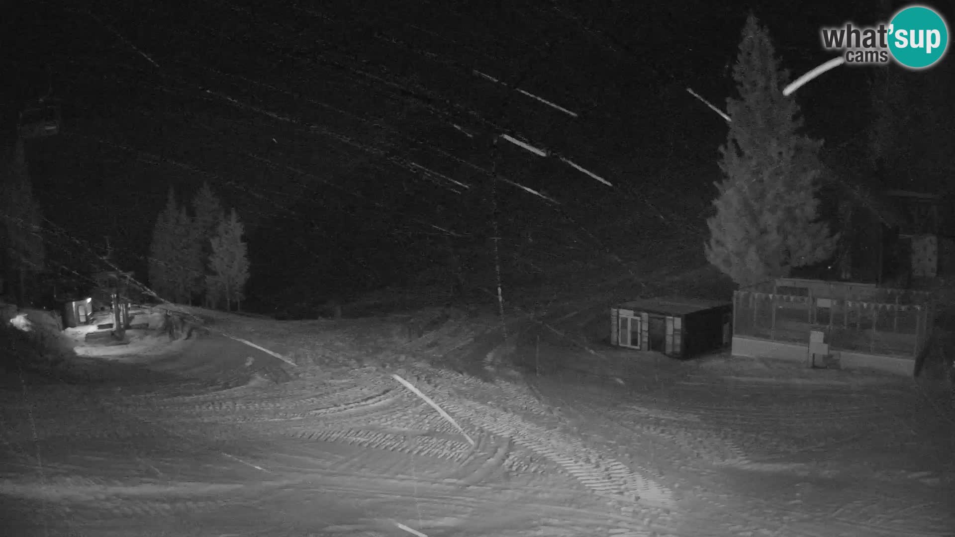 Cámara web en vivo de la estación de esquí GOLTE – vista a Medvedjak – Eslovenia