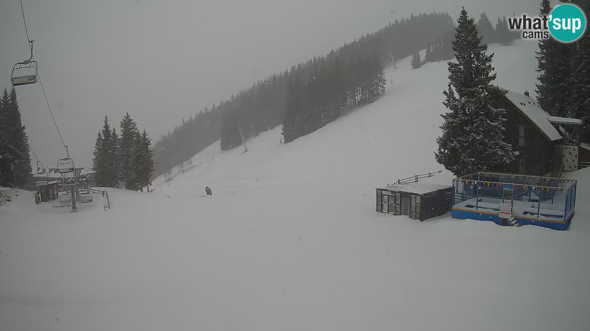 GOLTE stazione sciistica webcam – vista Medvedjak – Slovenia