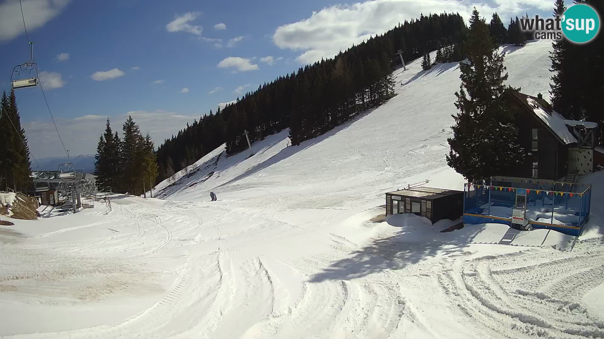 GOLTE Skigebiet webcam – Schöne Aussicht auf Medvedjak – Slowenien