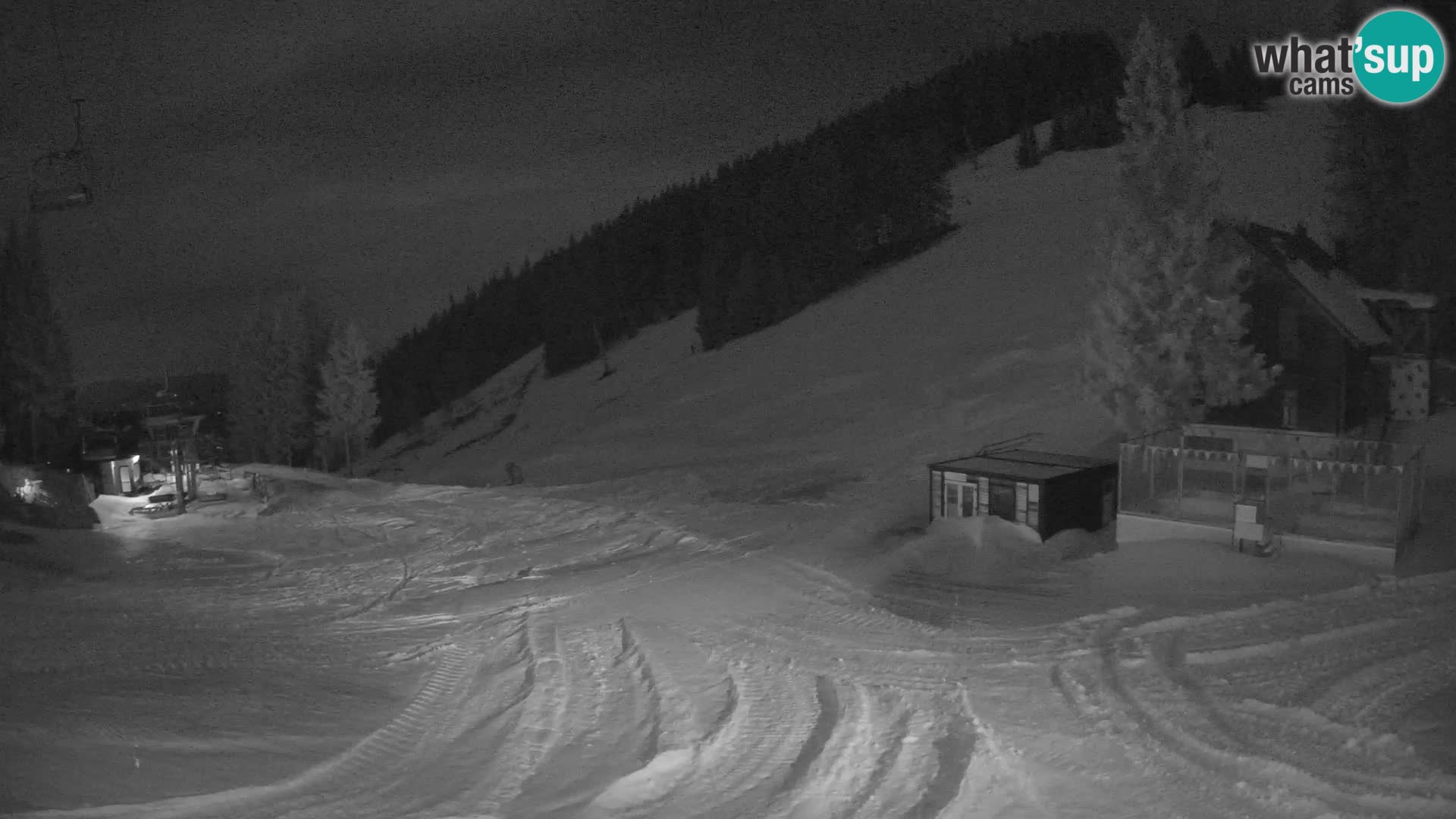 Webcam en direct de la station de ski de GOLTE – vue sur Medvedjak – Slovénie