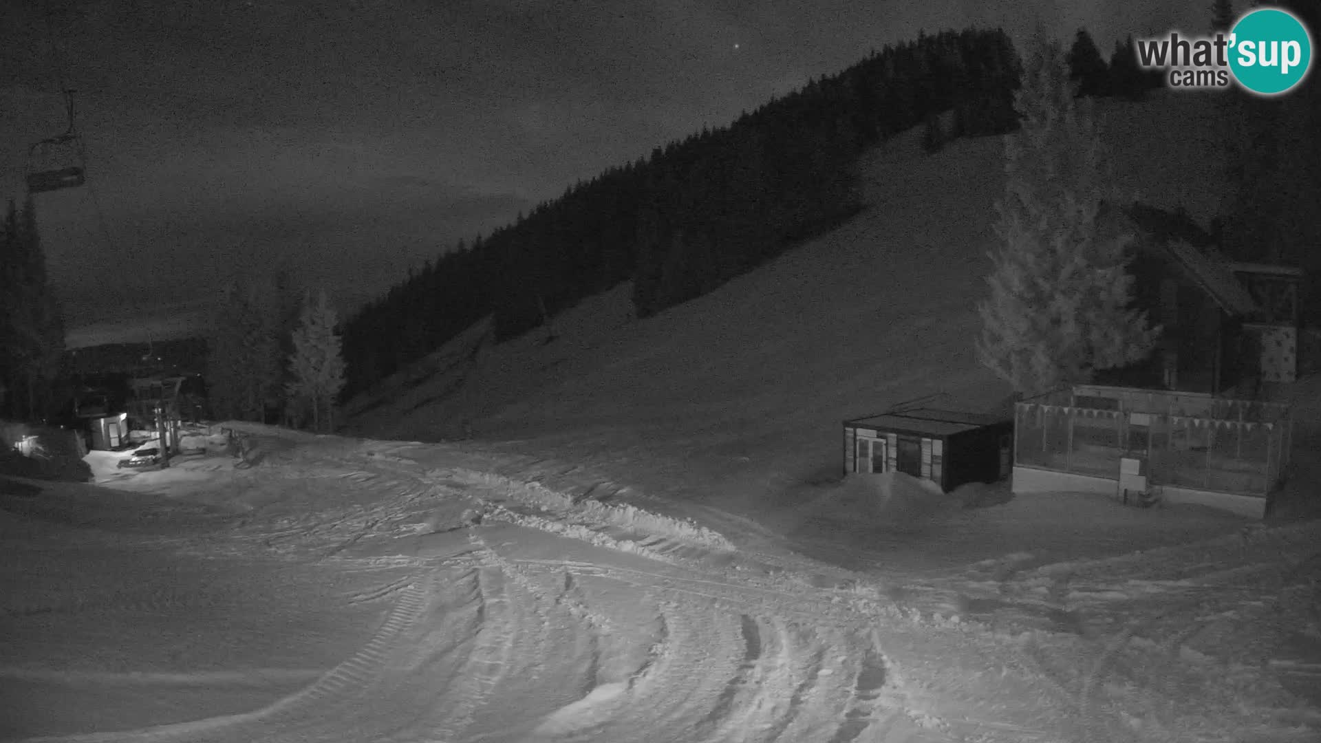 Webcam en direct de la station de ski de GOLTE – vue sur Medvedjak – Slovénie