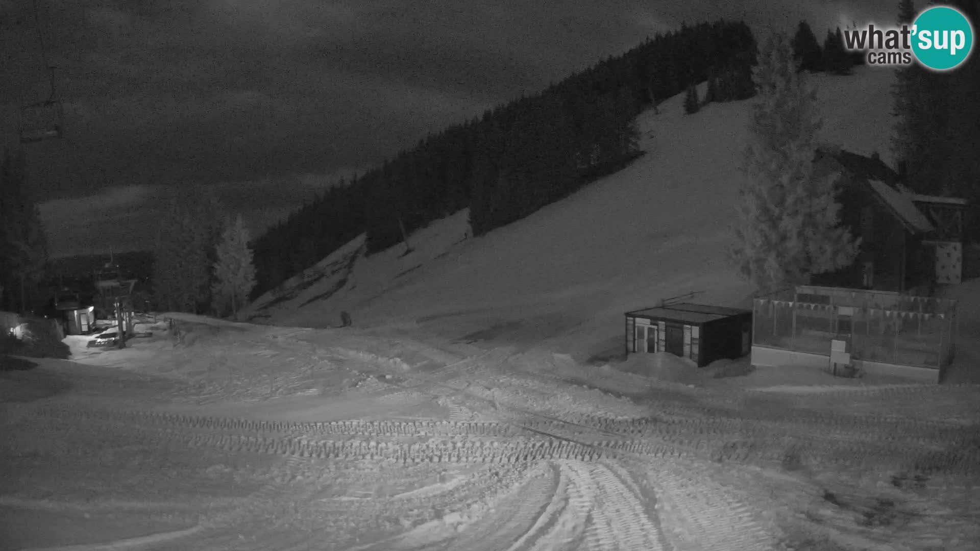 GOLTE Ski resort live webcam – view to Medvedjak – Slovenia