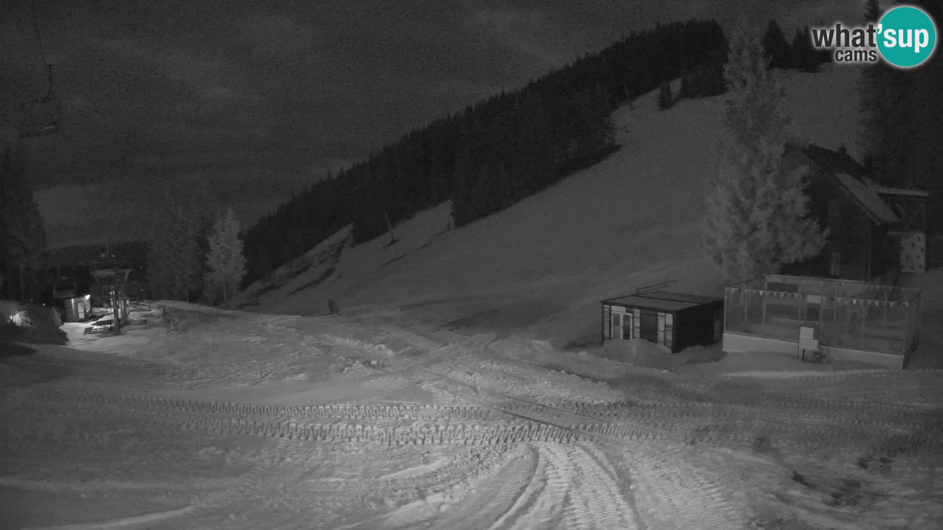GOLTE Ski resort live webcam – view to Medvedjak – Slovenia