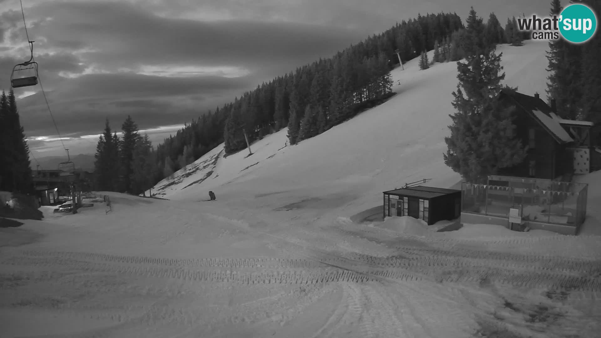 Webcam en direct de la station de ski de GOLTE – vue sur Medvedjak – Slovénie