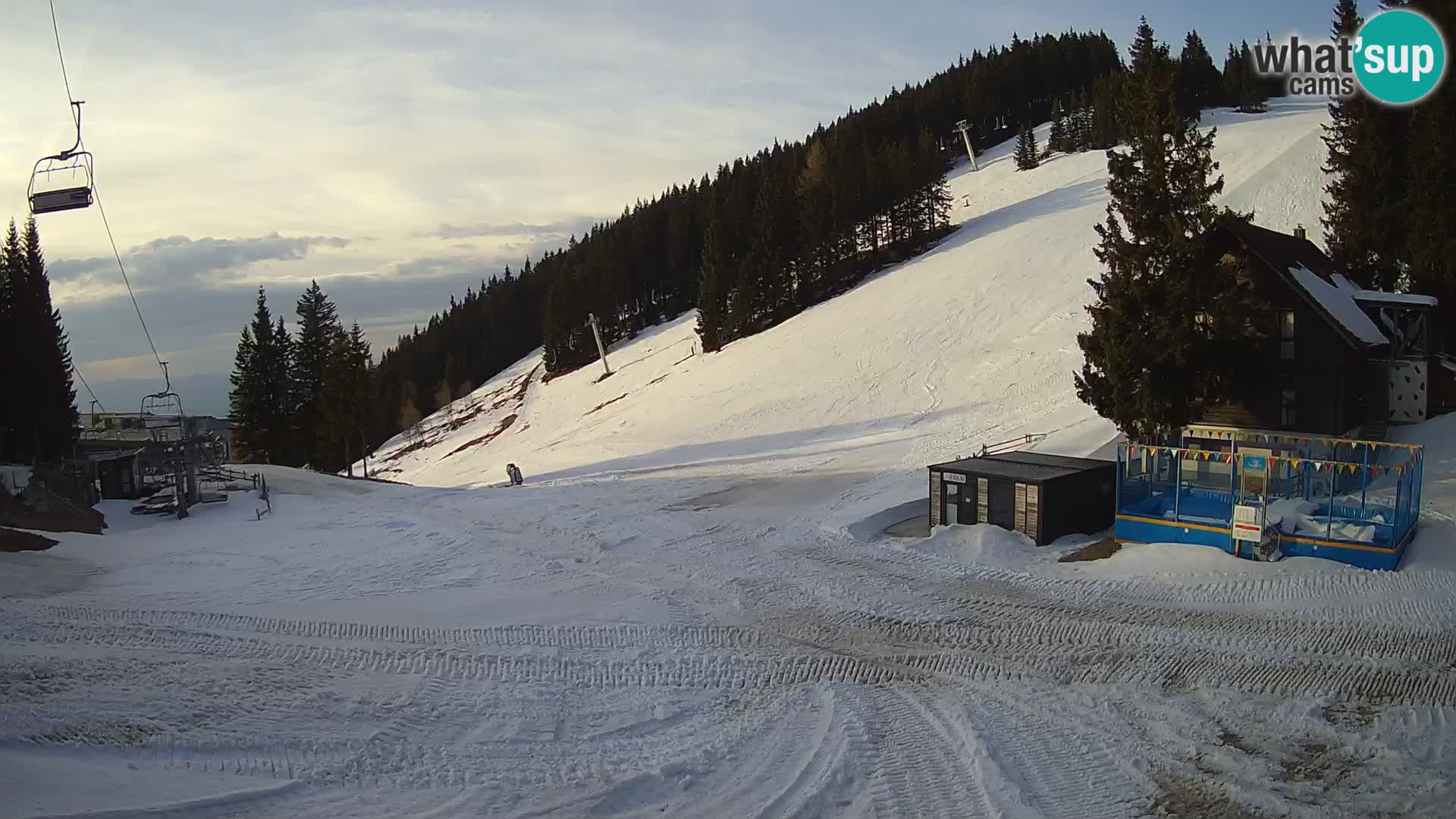 GOLTE stazione sciistica webcam – vista Medvedjak – Slovenia