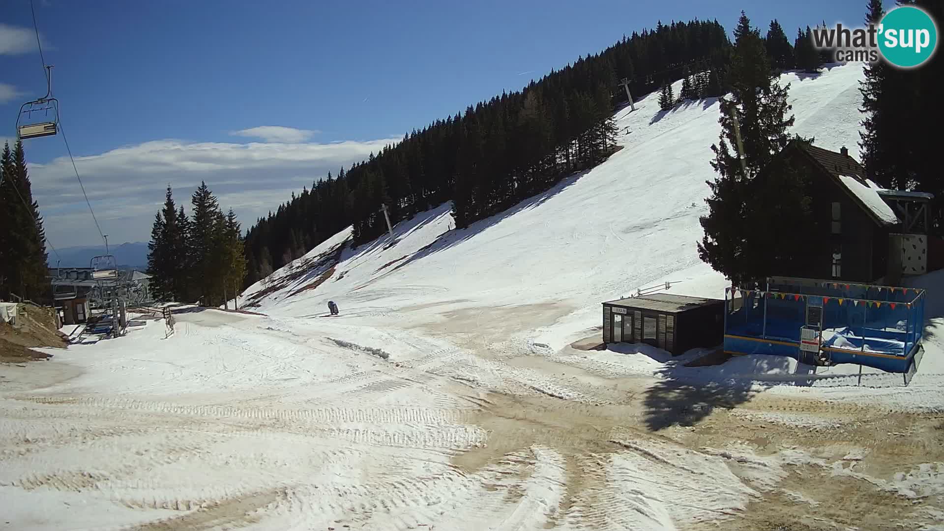 GOLTE Skigebiet webcam – Schöne Aussicht auf Medvedjak – Slowenien