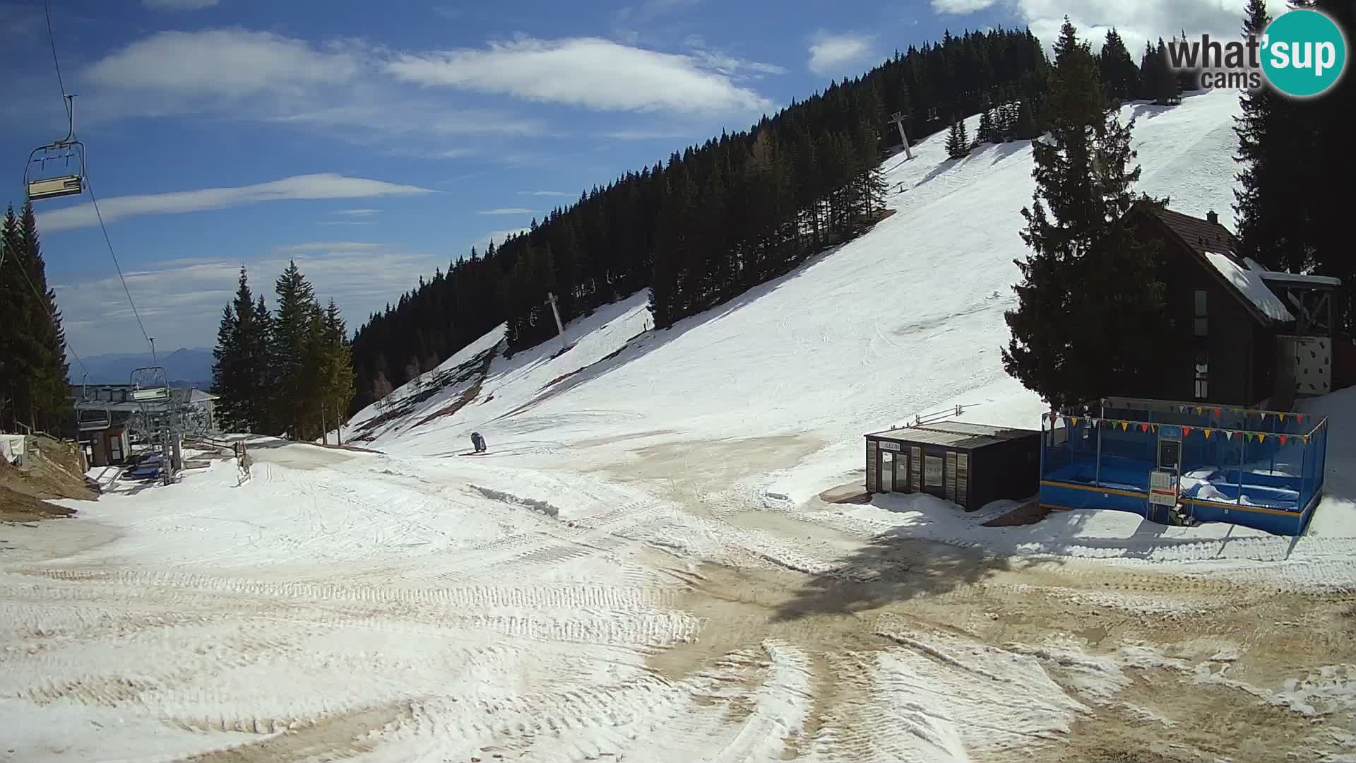 GOLTE Skigebiet webcam – Schöne Aussicht auf Medvedjak – Slowenien