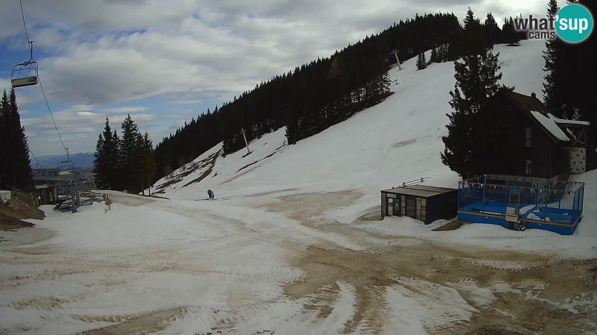 GOLTE Skigebiet webcam – Schöne Aussicht auf Medvedjak – Slowenien