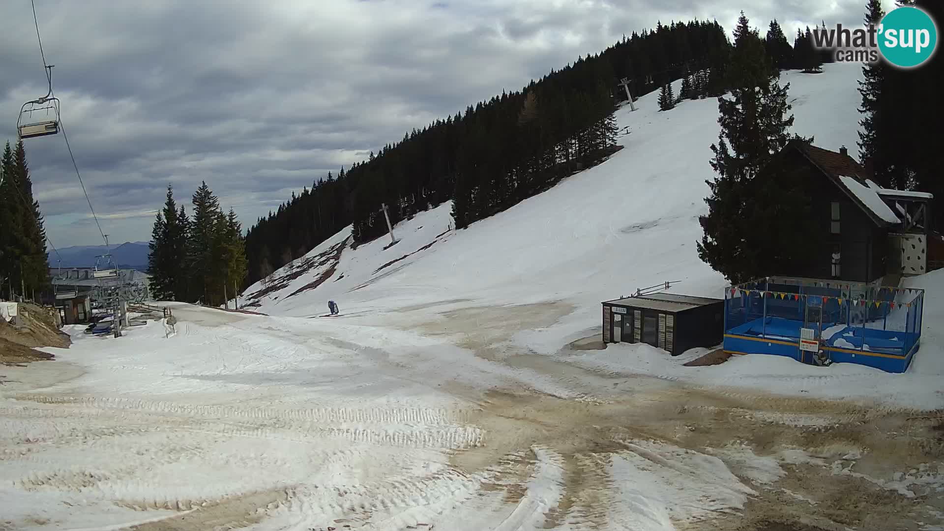 Webcam en direct de la station de ski de GOLTE – vue sur Medvedjak – Slovénie