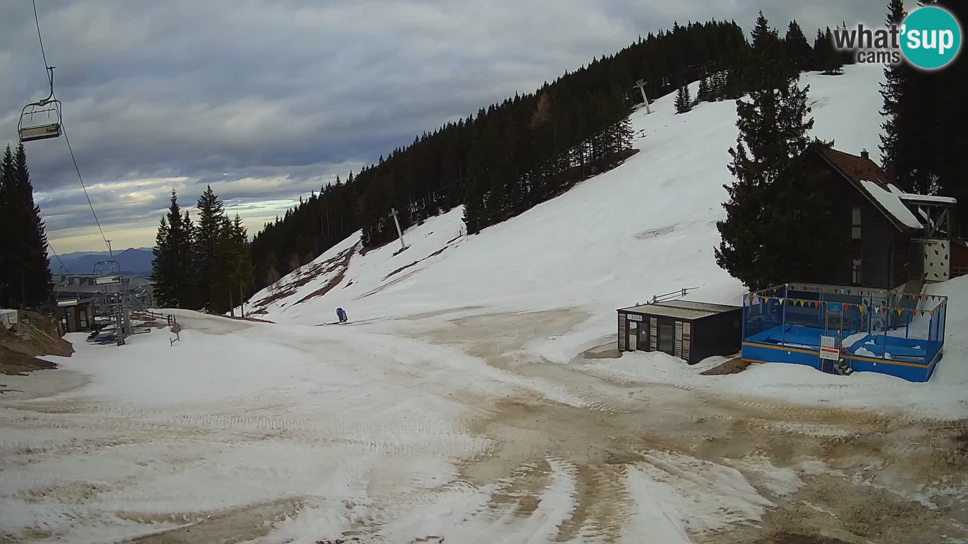 GOLTE stazione sciistica webcam – vista Medvedjak – Slovenia