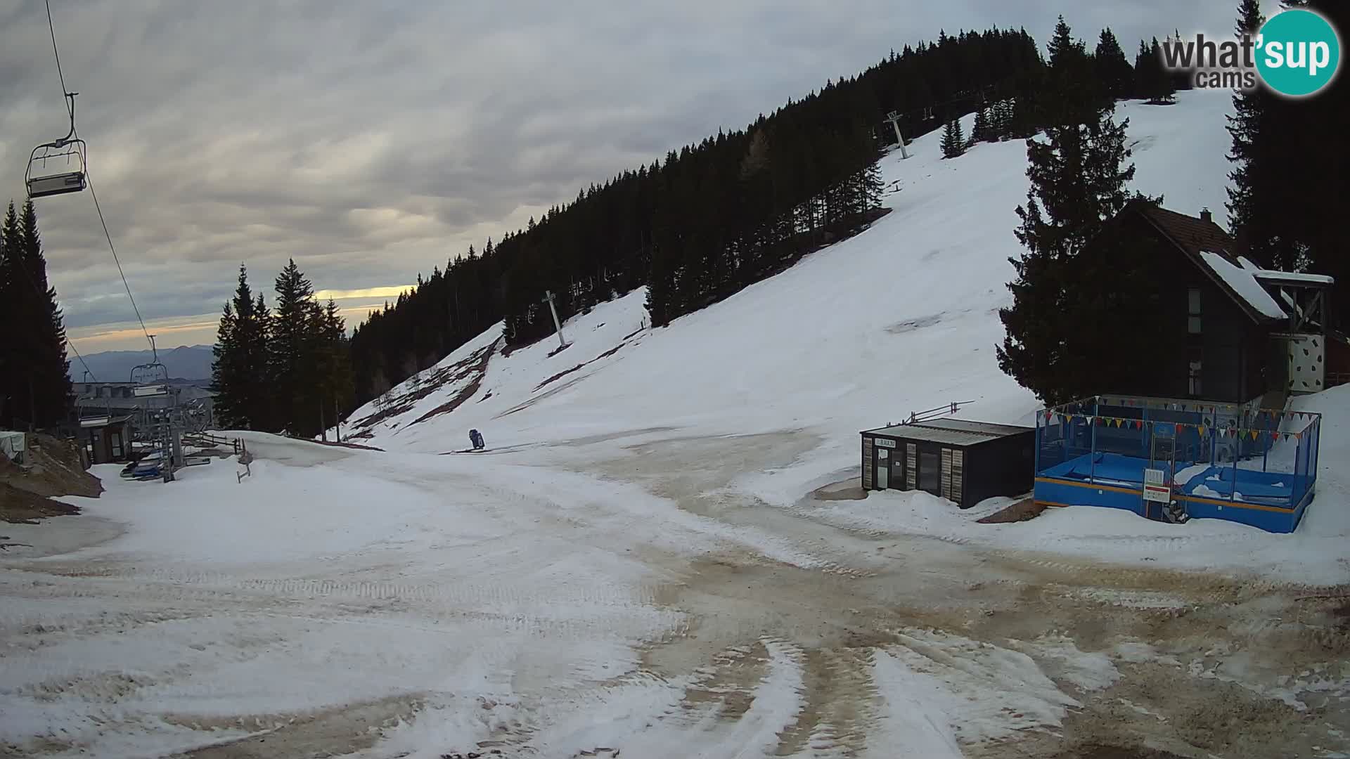 GOLTE stazione sciistica webcam – vista Medvedjak – Slovenia