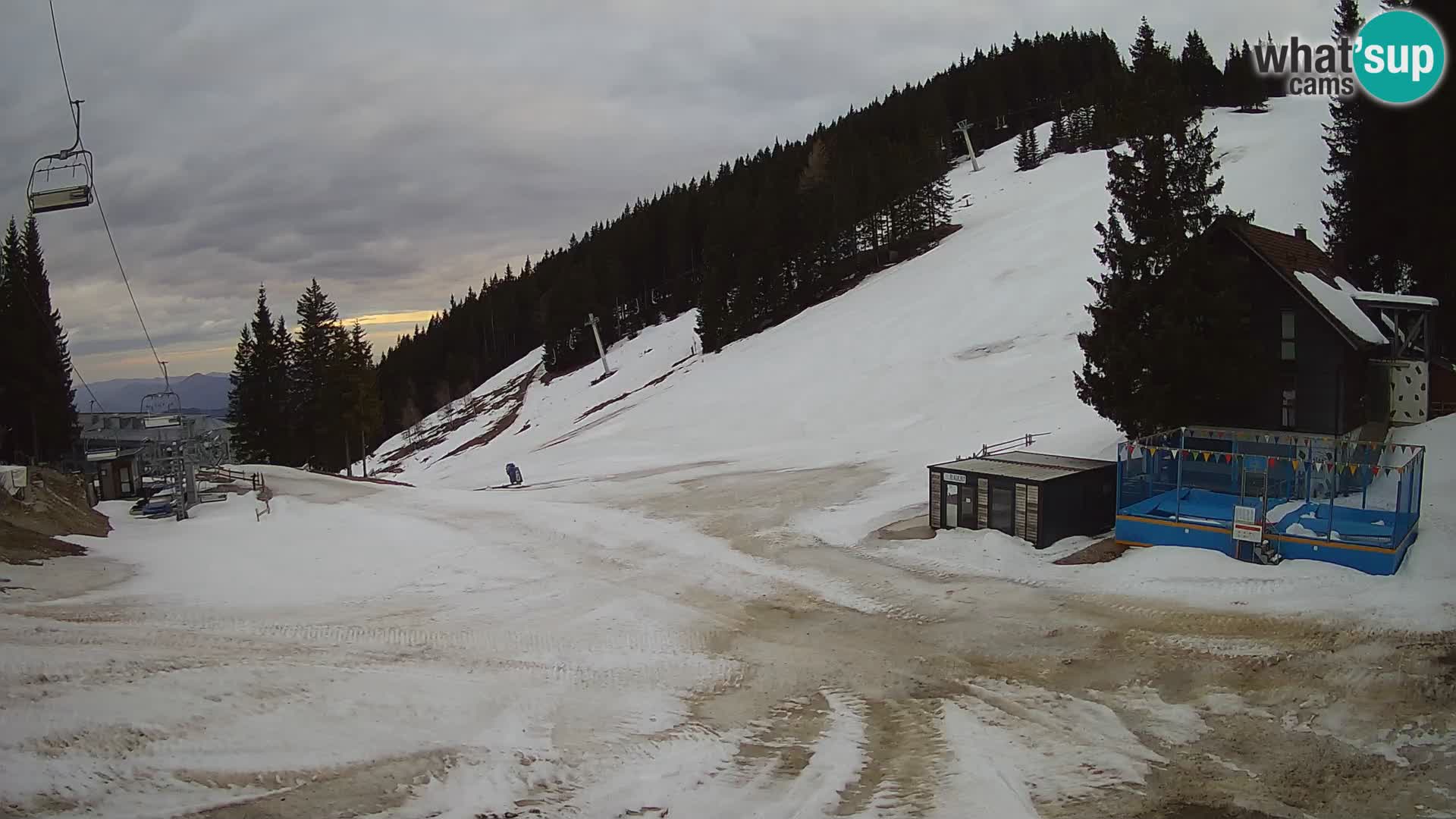 GOLTE stazione sciistica webcam – vista Medvedjak – Slovenia