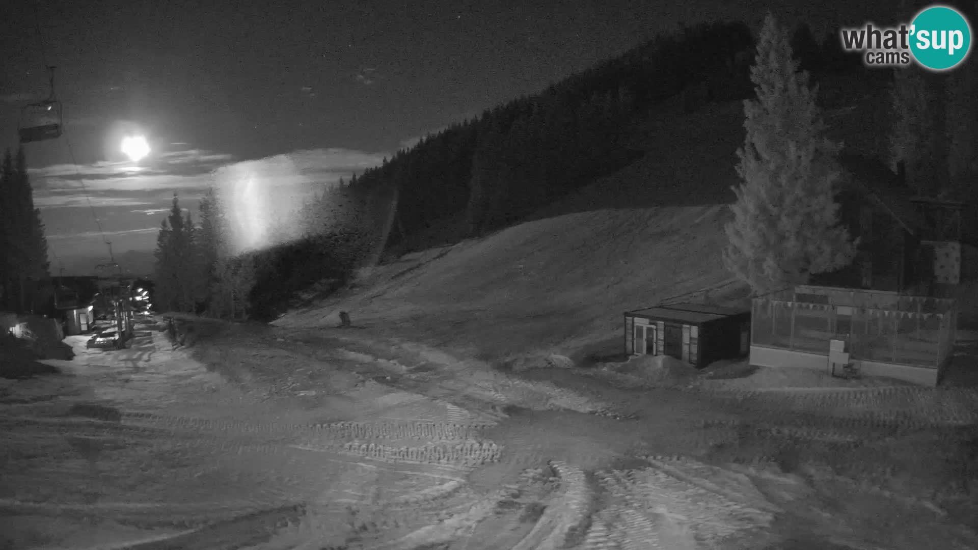 Webcam en direct de la station de ski de GOLTE – vue sur Medvedjak – Slovénie