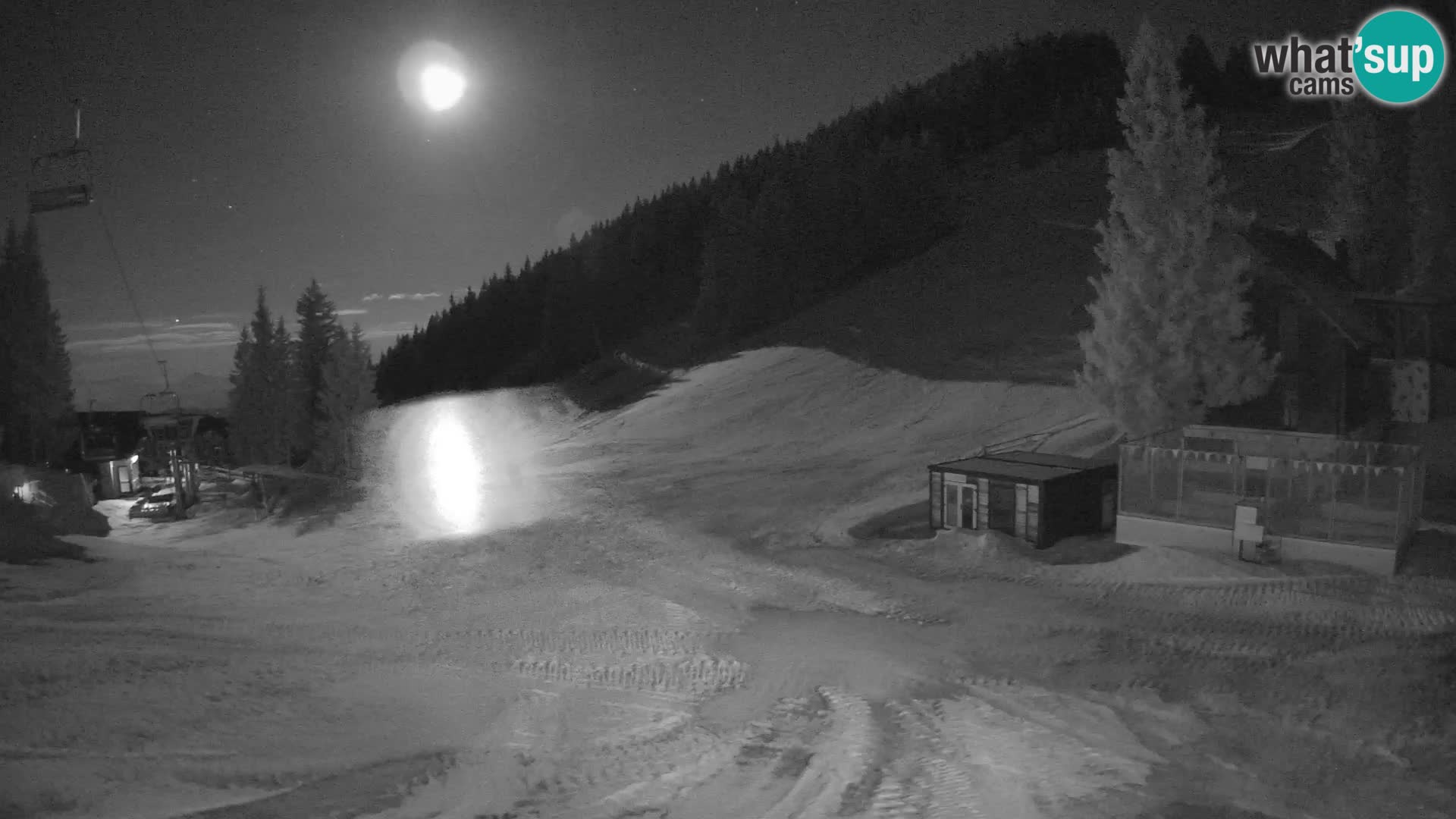 GOLTE skijalište web kamera – pogled na Medvedjak – Slovenija