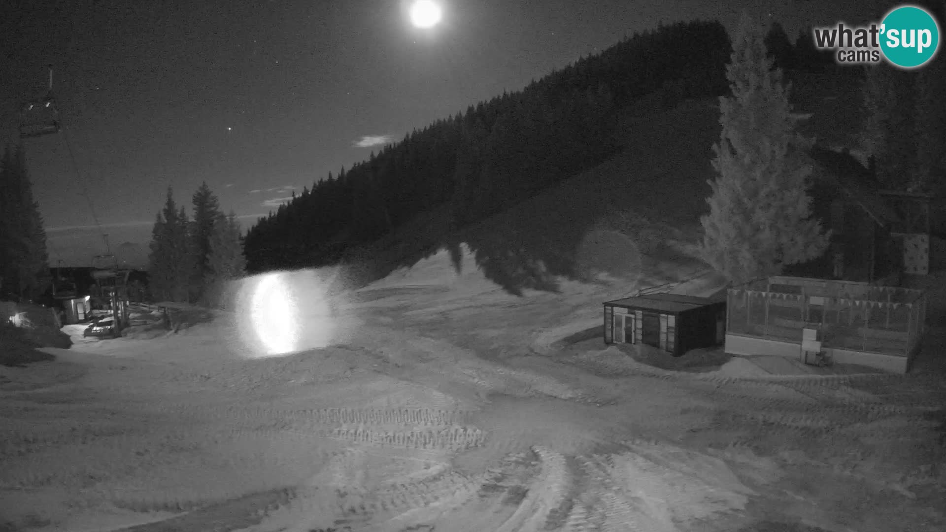 GOLTE skijalište web kamera – pogled na Medvedjak – Slovenija