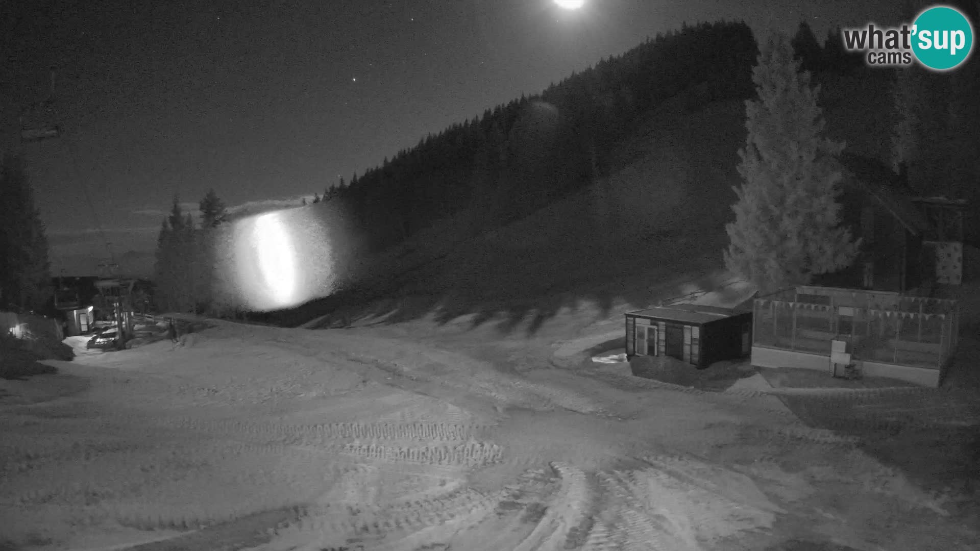 GOLTE skijalište web kamera – pogled na Medvedjak – Slovenija