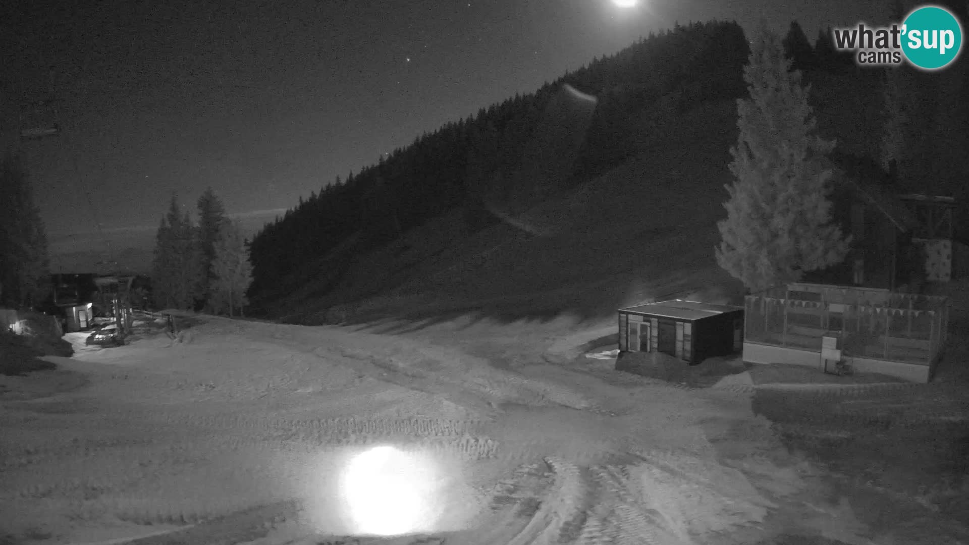 GOLTE Ski resort live webcam – view to Medvedjak – Slovenia