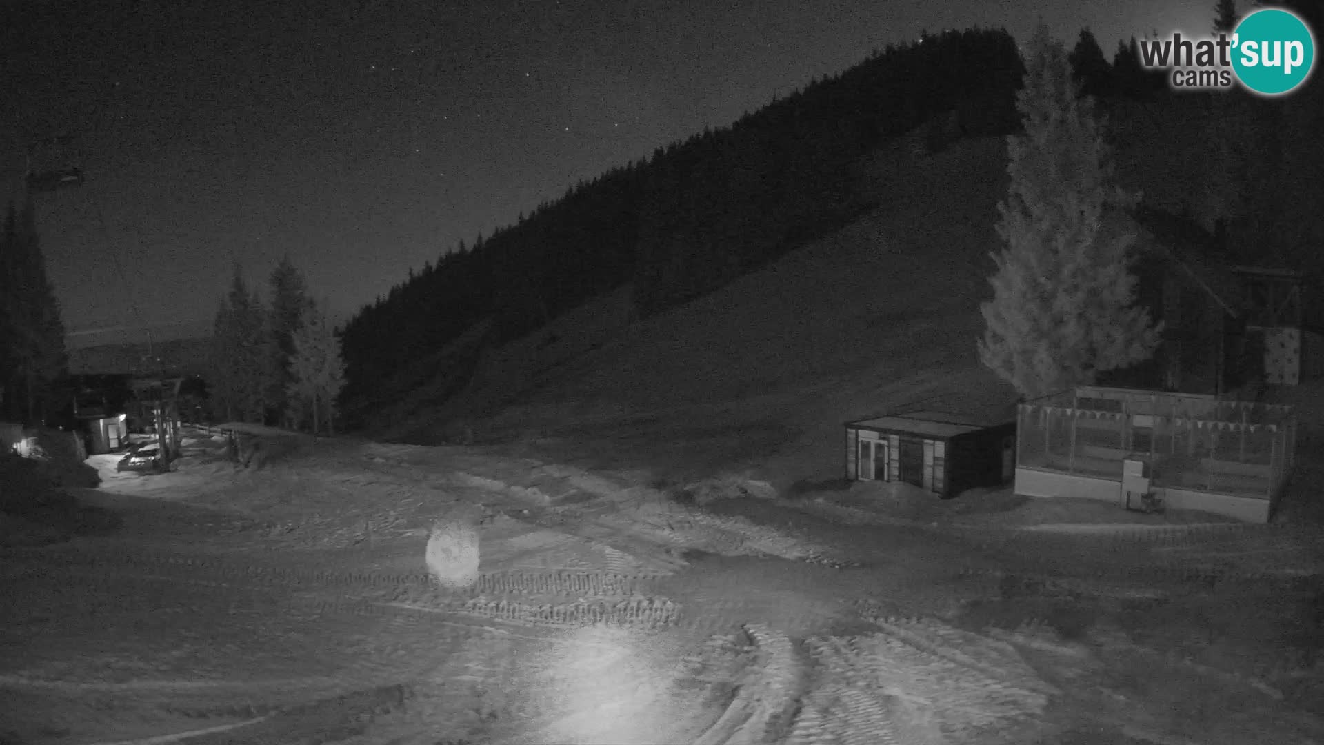 Webcam en direct de la station de ski de GOLTE – vue sur Medvedjak – Slovénie