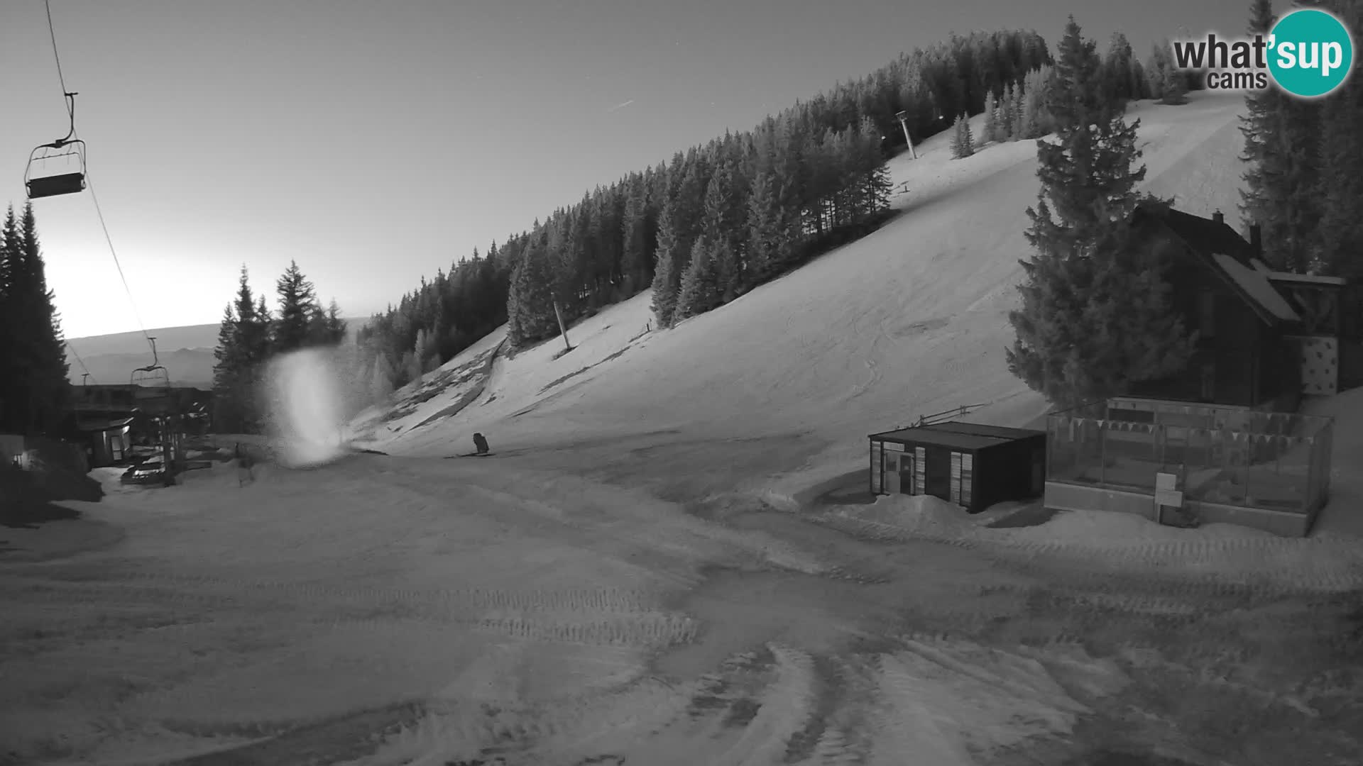 GOLTE Ski resort live webcam – view to Medvedjak – Slovenia