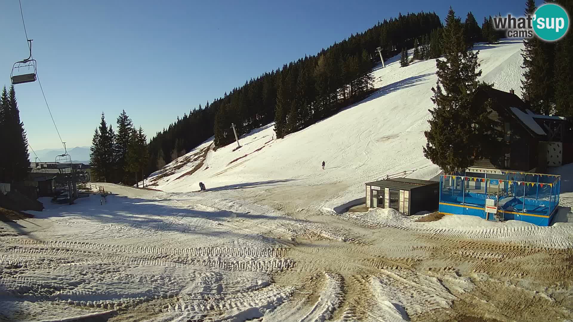 GOLTE Skigebiet webcam – Schöne Aussicht auf Medvedjak – Slowenien
