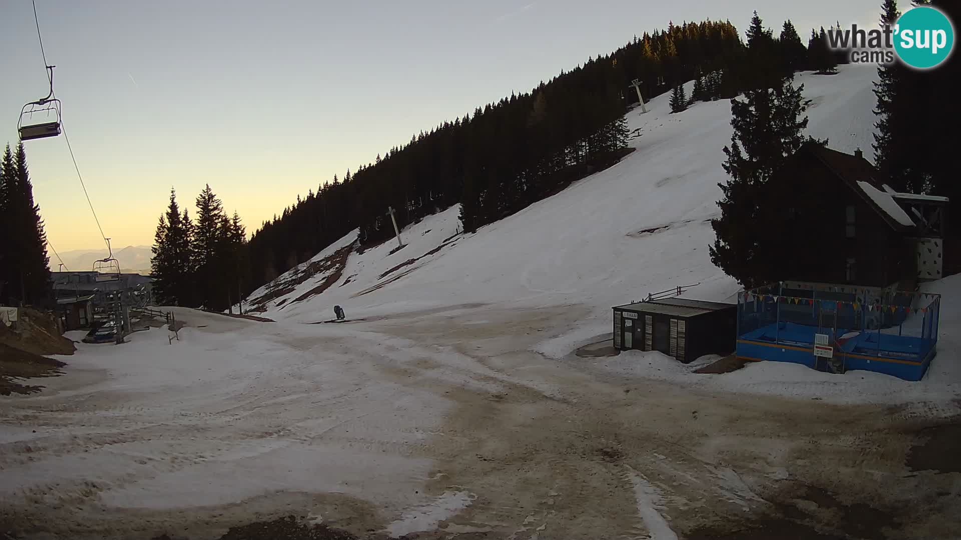 GOLTE Skigebiet webcam – Schöne Aussicht auf Medvedjak – Slowenien