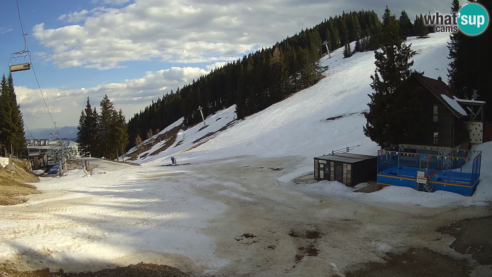 GOLTE stazione sciistica webcam – vista Medvedjak – Slovenia