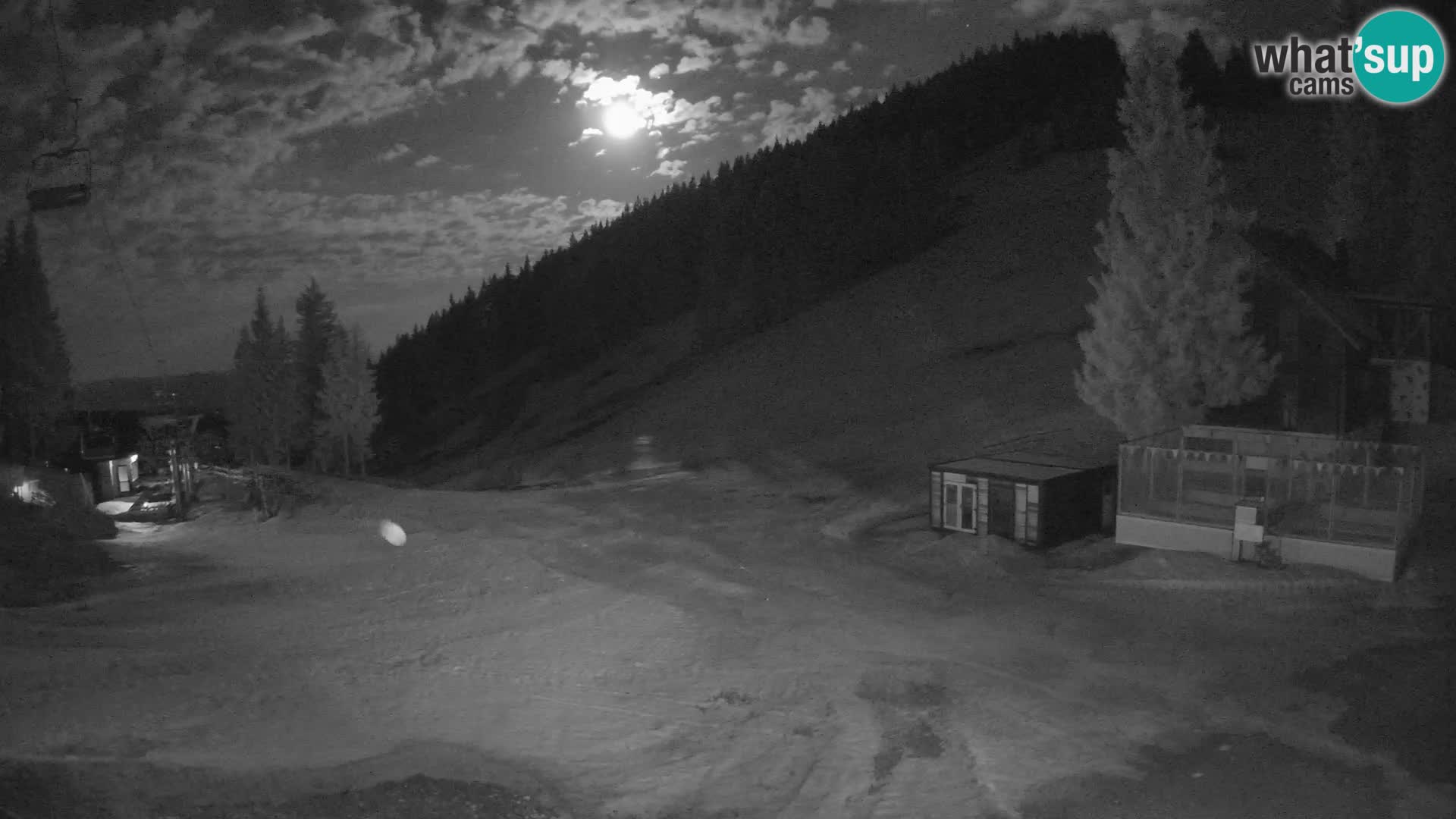 GOLTE Ski resort live webcam – view to Medvedjak – Slovenia