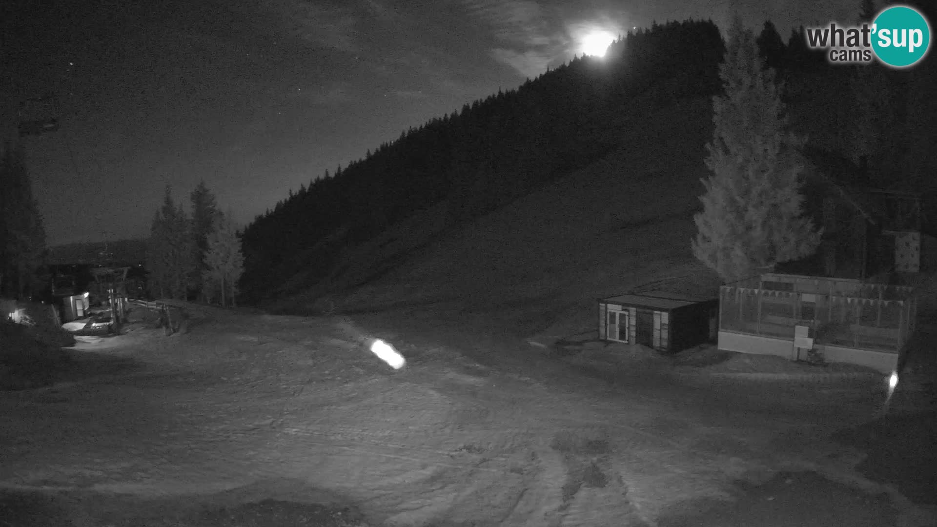 GOLTE Ski resort live webcam – view to Medvedjak – Slovenia