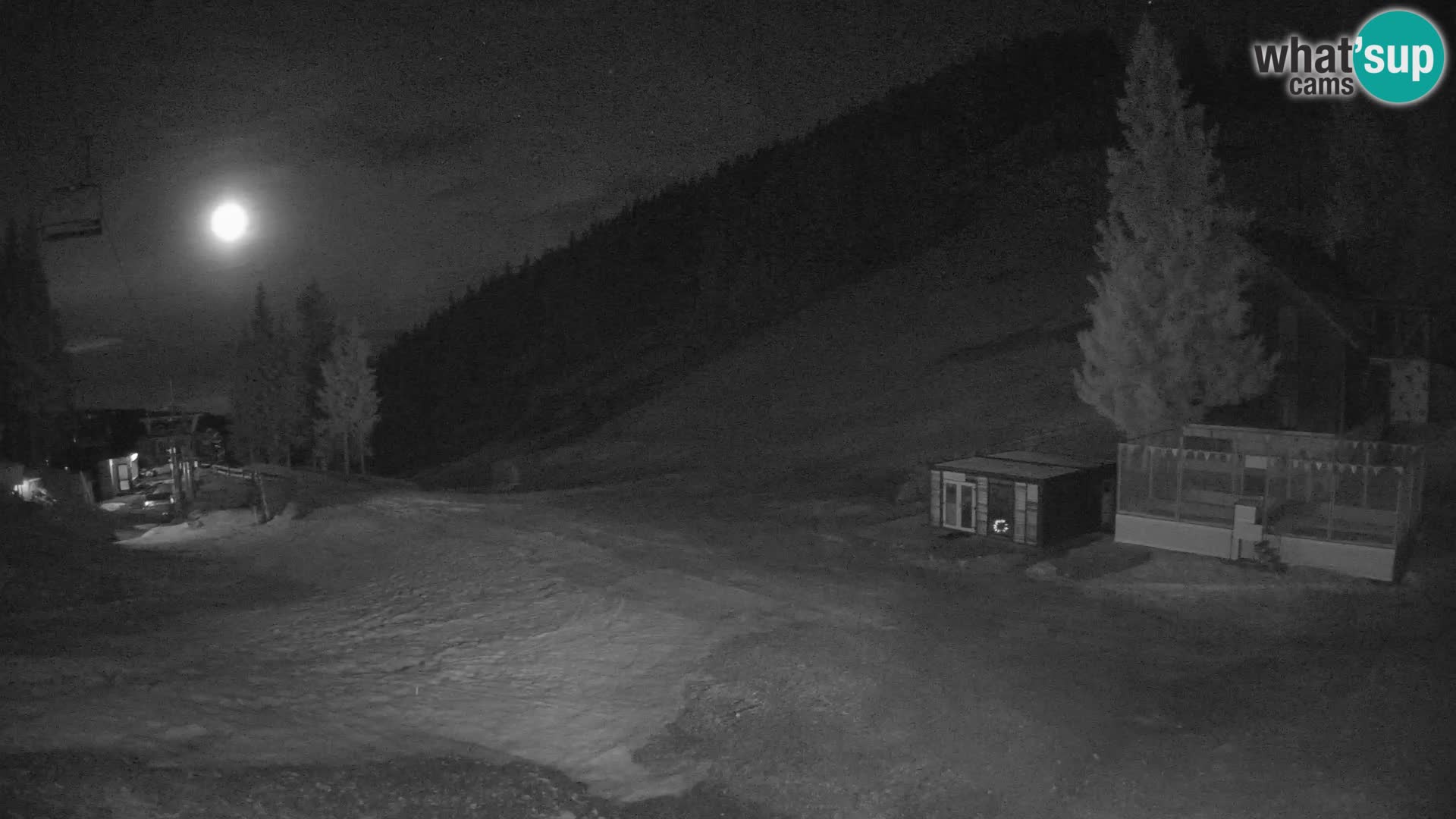 GOLTE Ski resort live webcam – view to Medvedjak – Slovenia