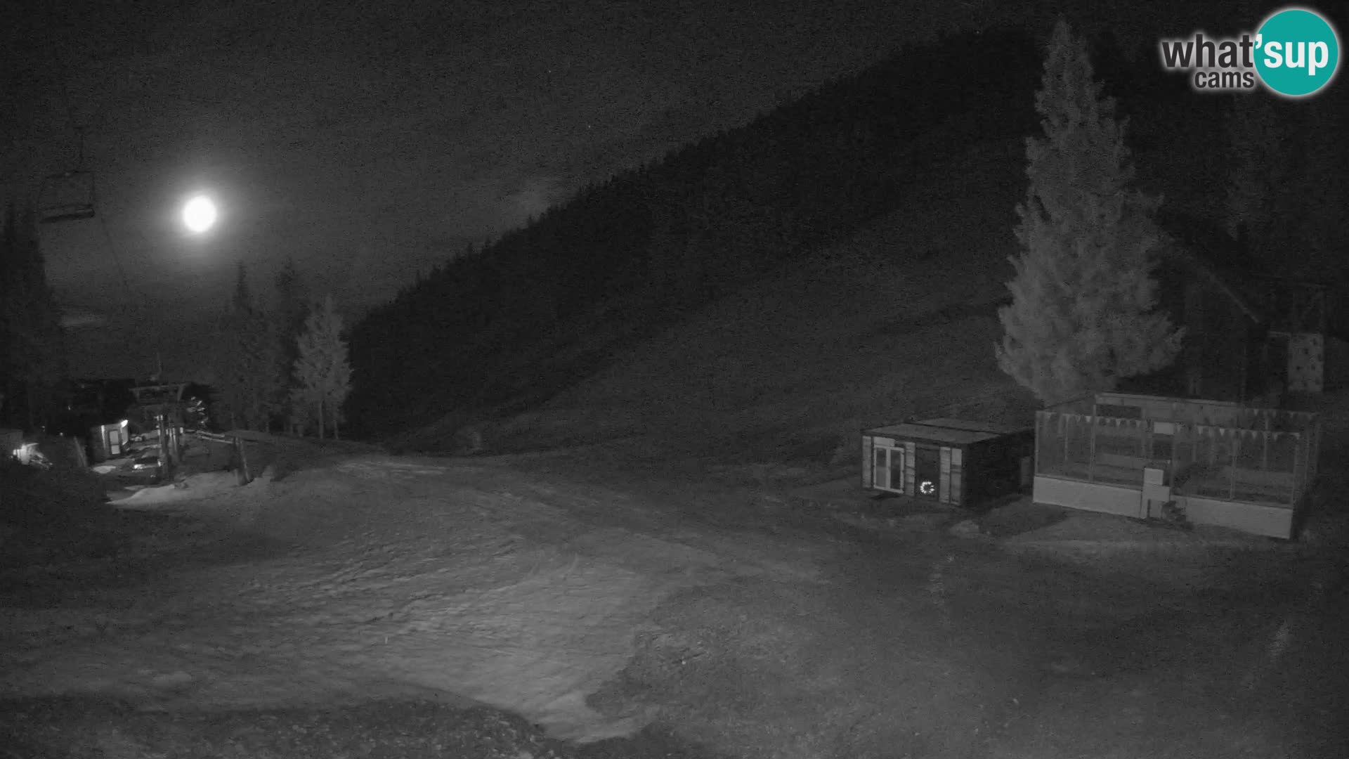 GOLTE Ski resort live webcam – view to Medvedjak – Slovenia