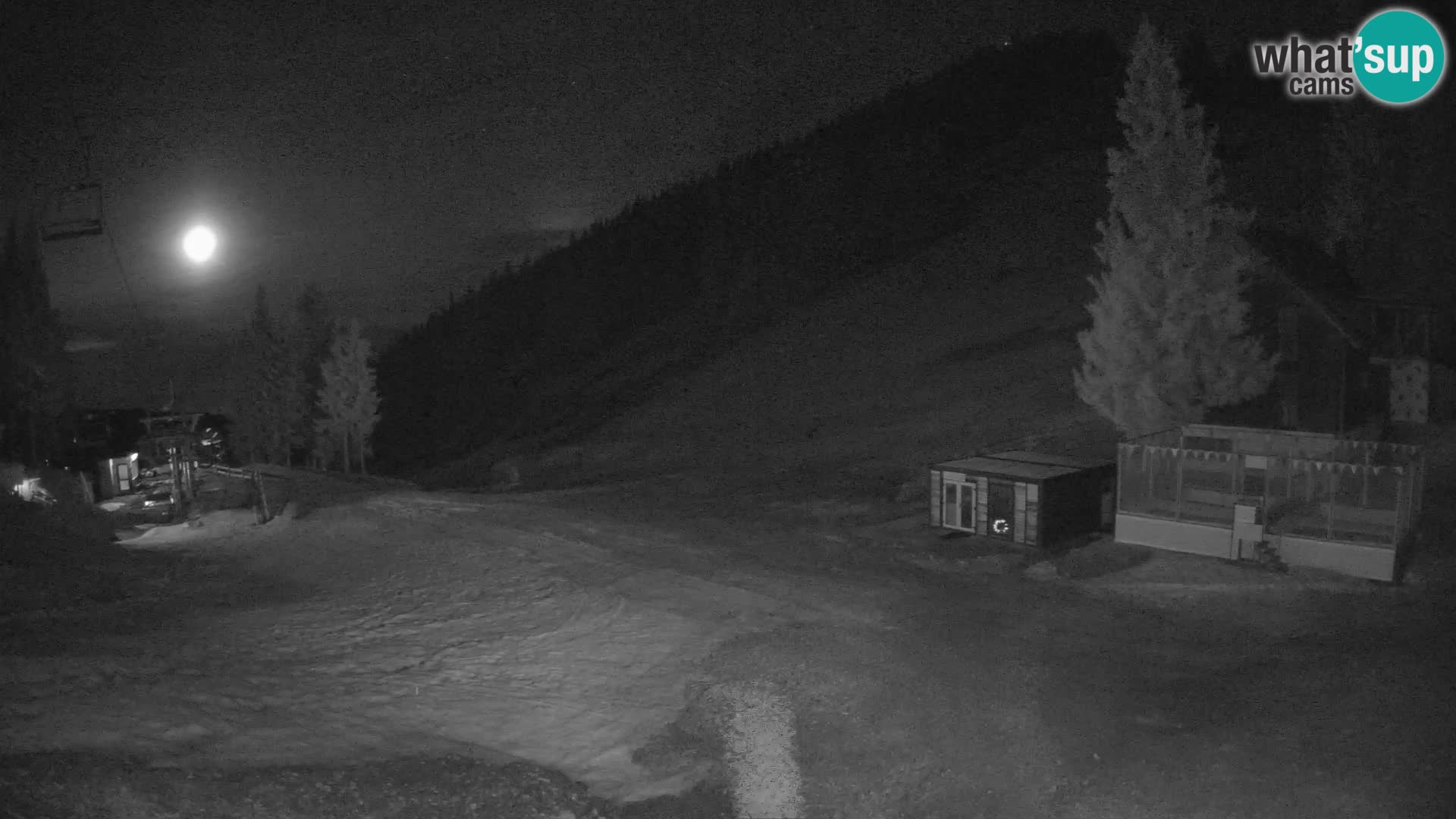 Webcam en direct de la station de ski de GOLTE – vue sur Medvedjak – Slovénie