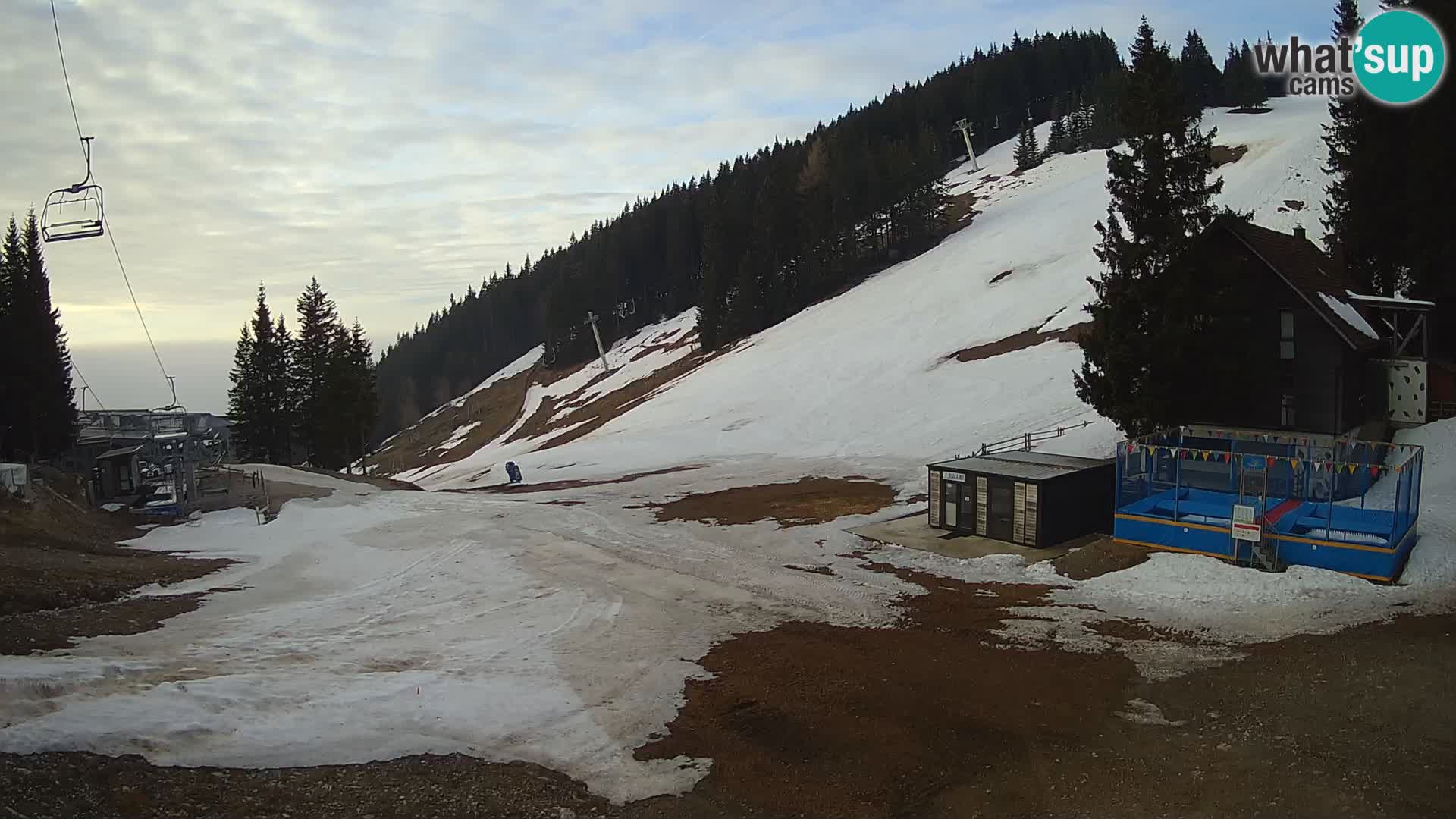 GOLTE Skigebiet webcam – Schöne Aussicht auf Medvedjak – Slowenien