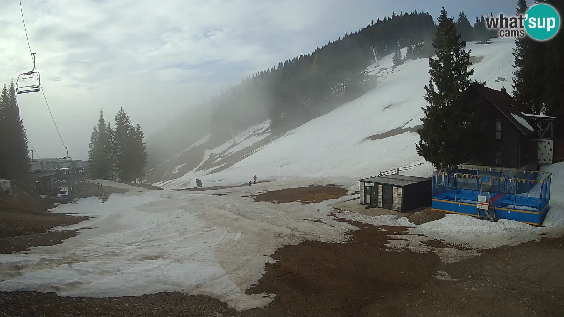 GOLTE Skigebiet webcam – Schöne Aussicht auf Medvedjak – Slowenien
