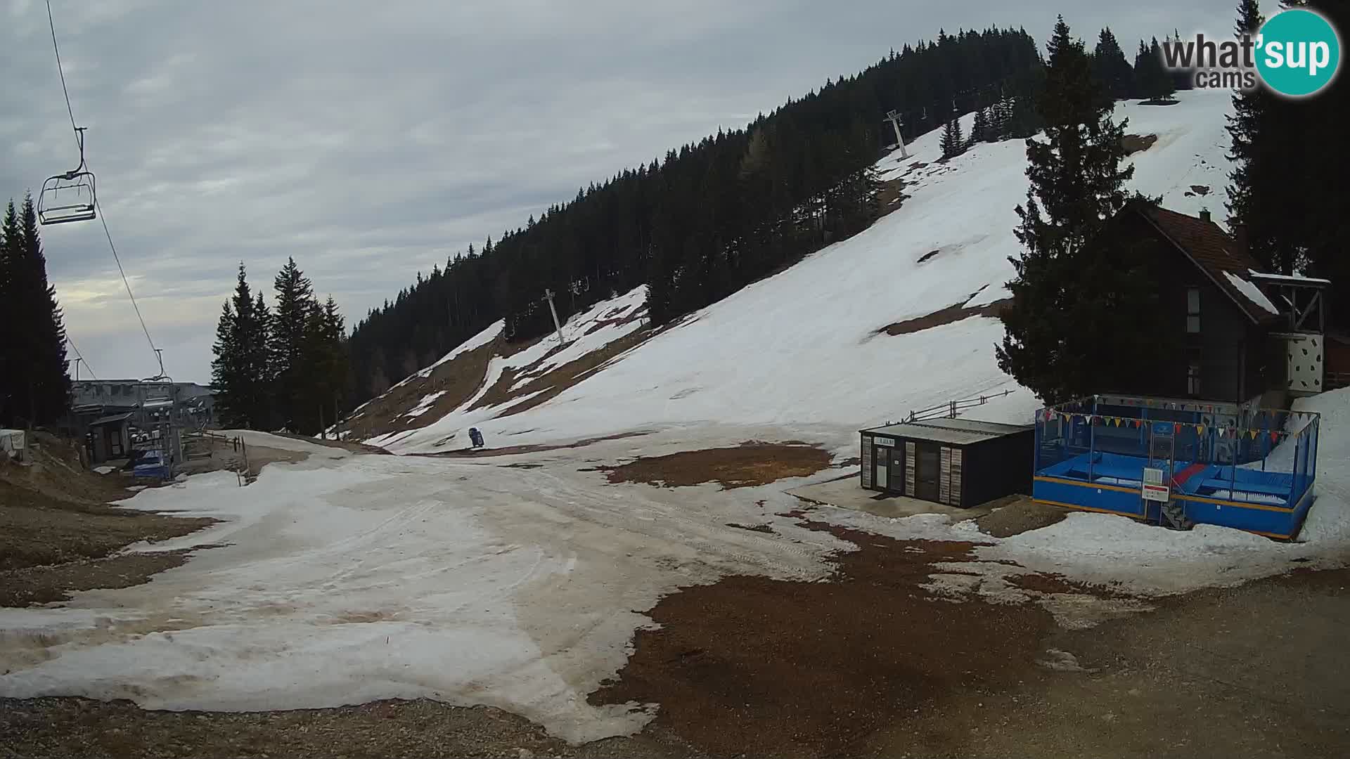 GOLTE stazione sciistica webcam – vista Medvedjak – Slovenia