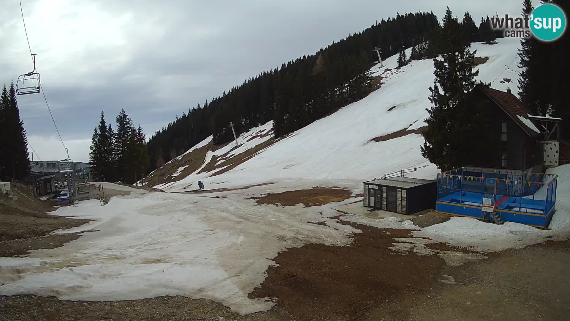 GOLTE stazione sciistica webcam – vista Medvedjak – Slovenia