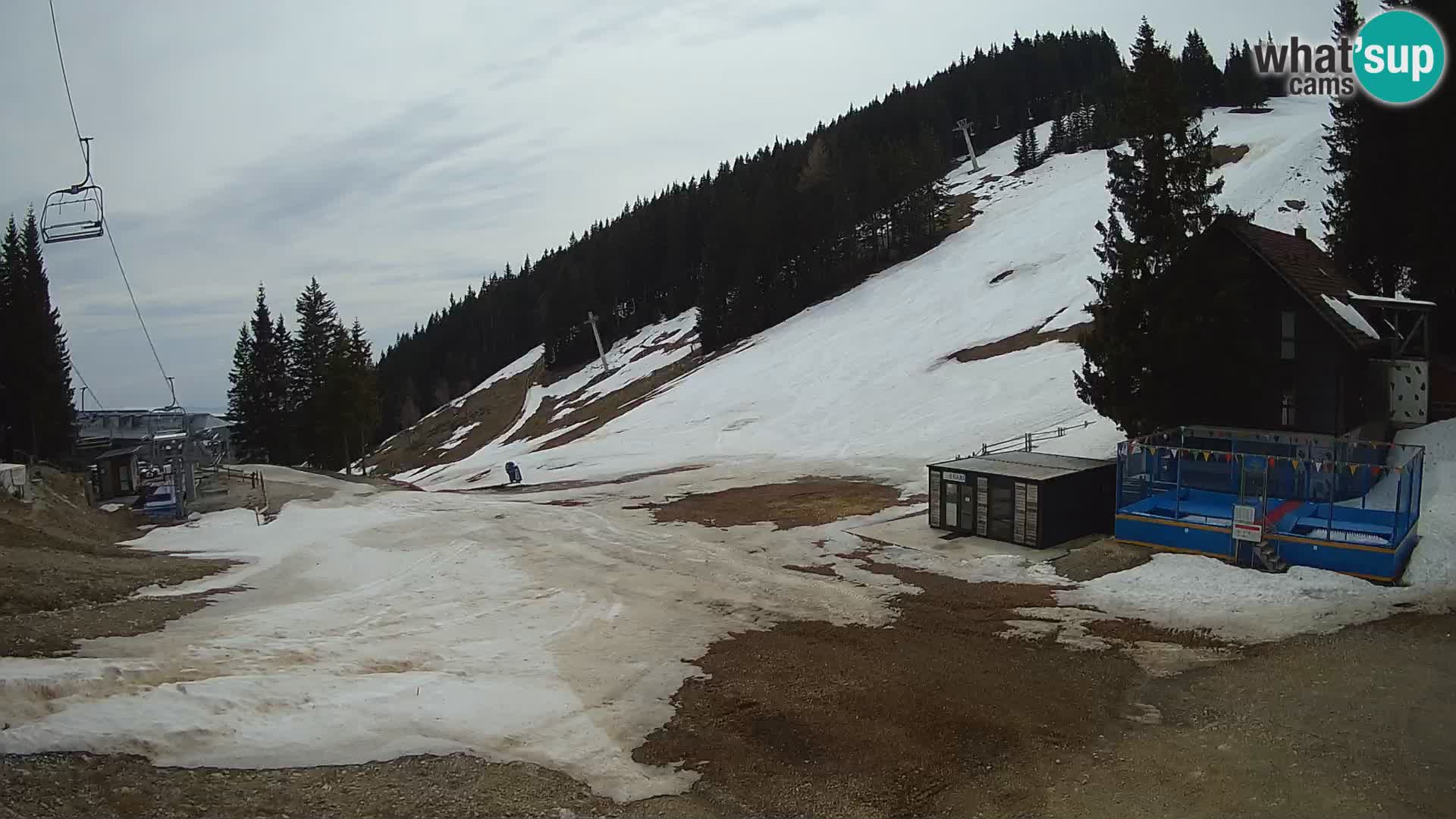 GOLTE stazione sciistica webcam – vista Medvedjak – Slovenia